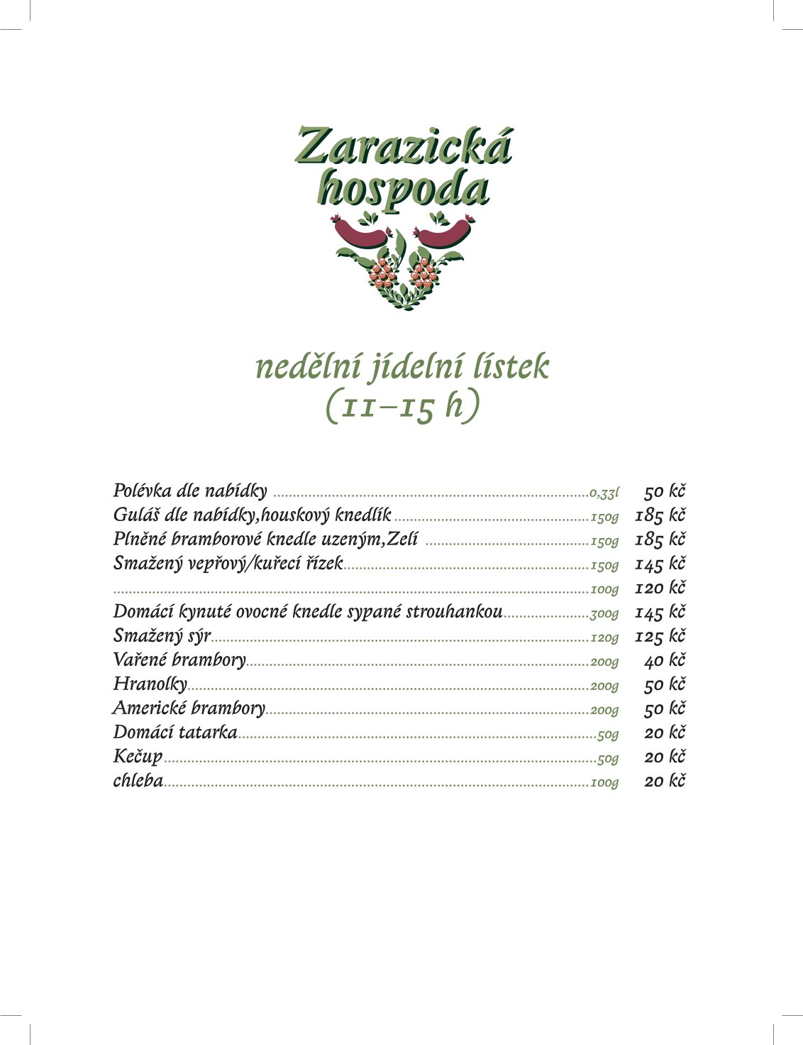 Zarazická Hospoda foto 2