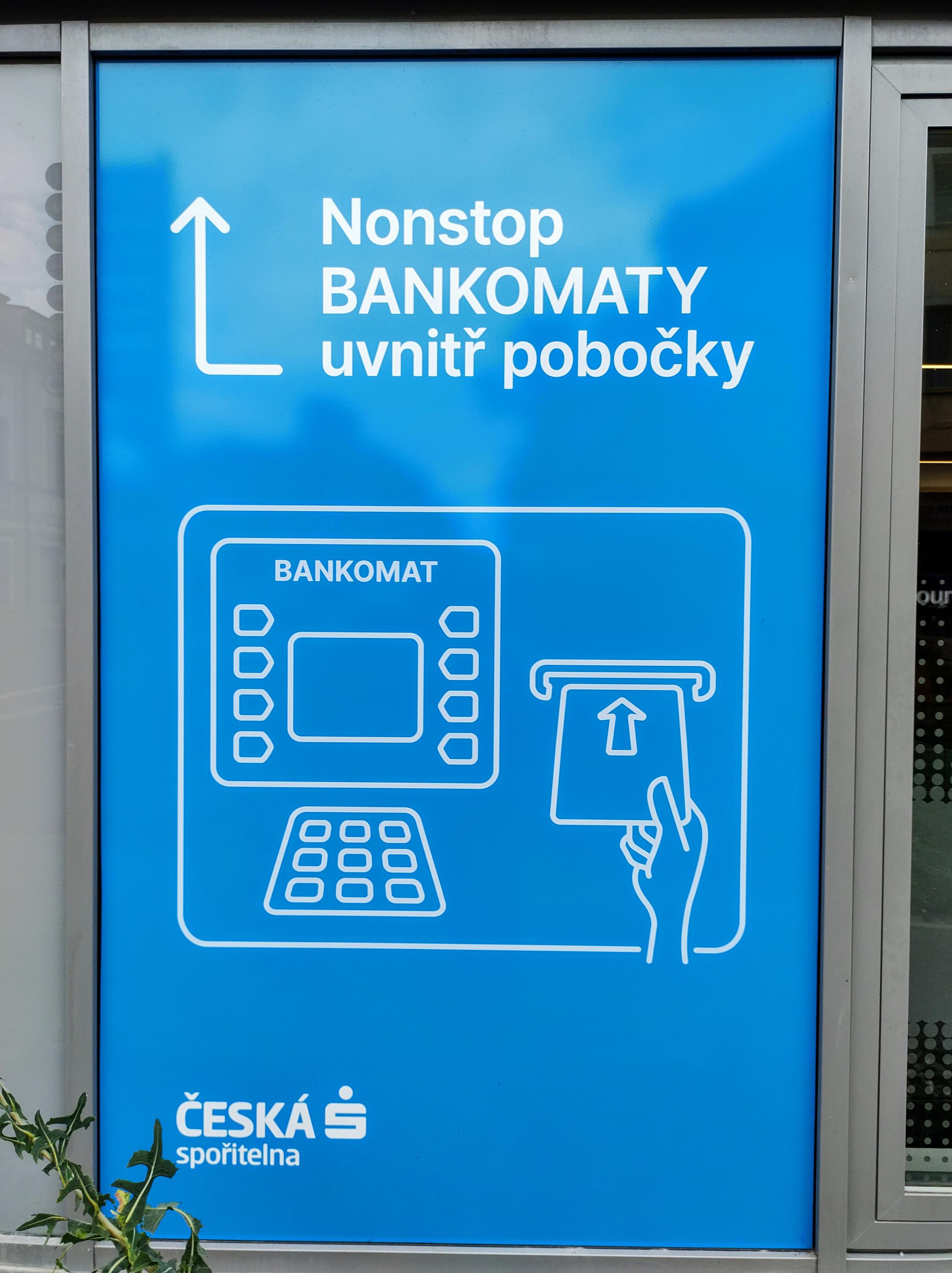 Bankomat České spořitelny foto 4