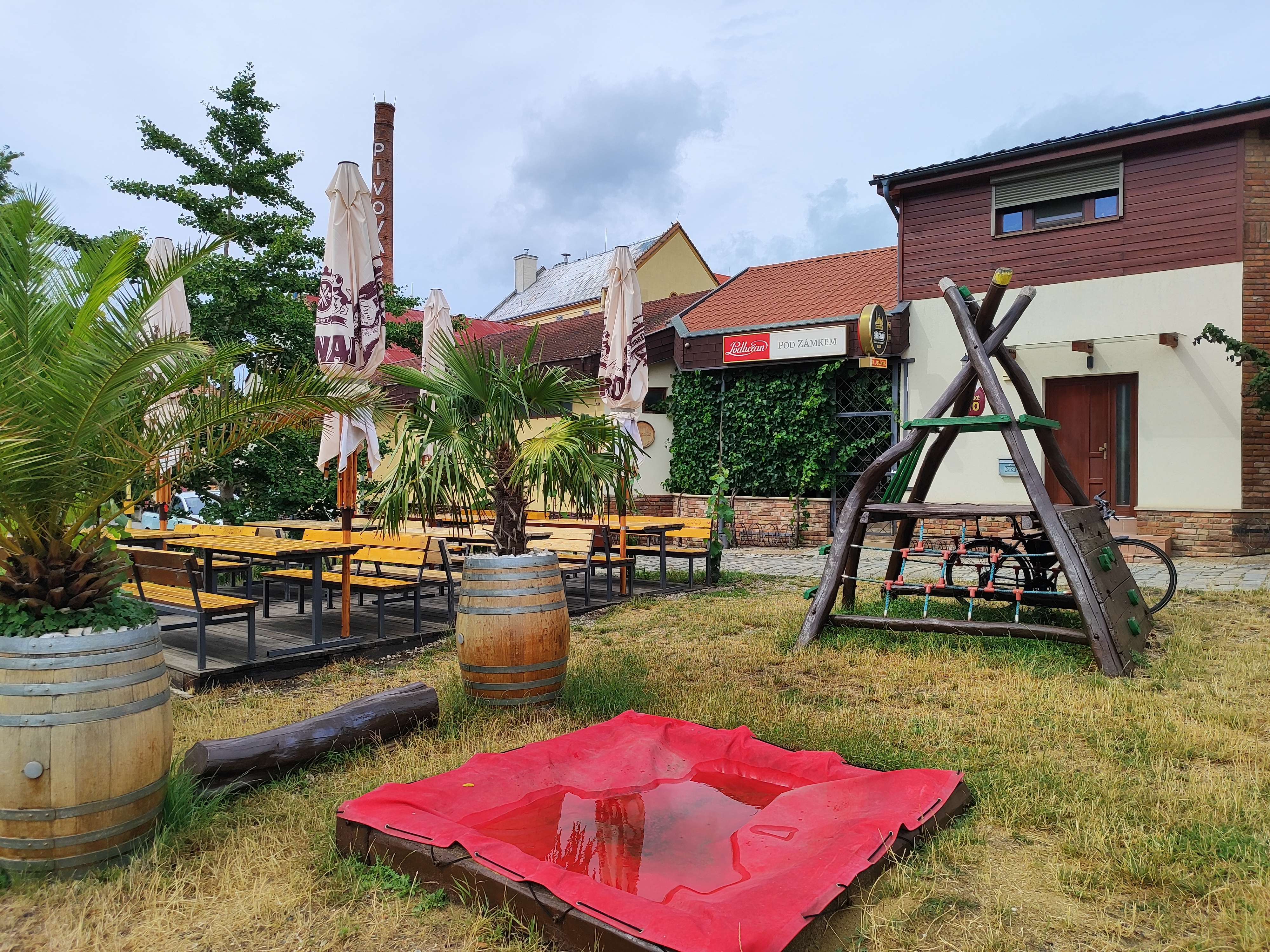 Letní terasa Pod Zámkem