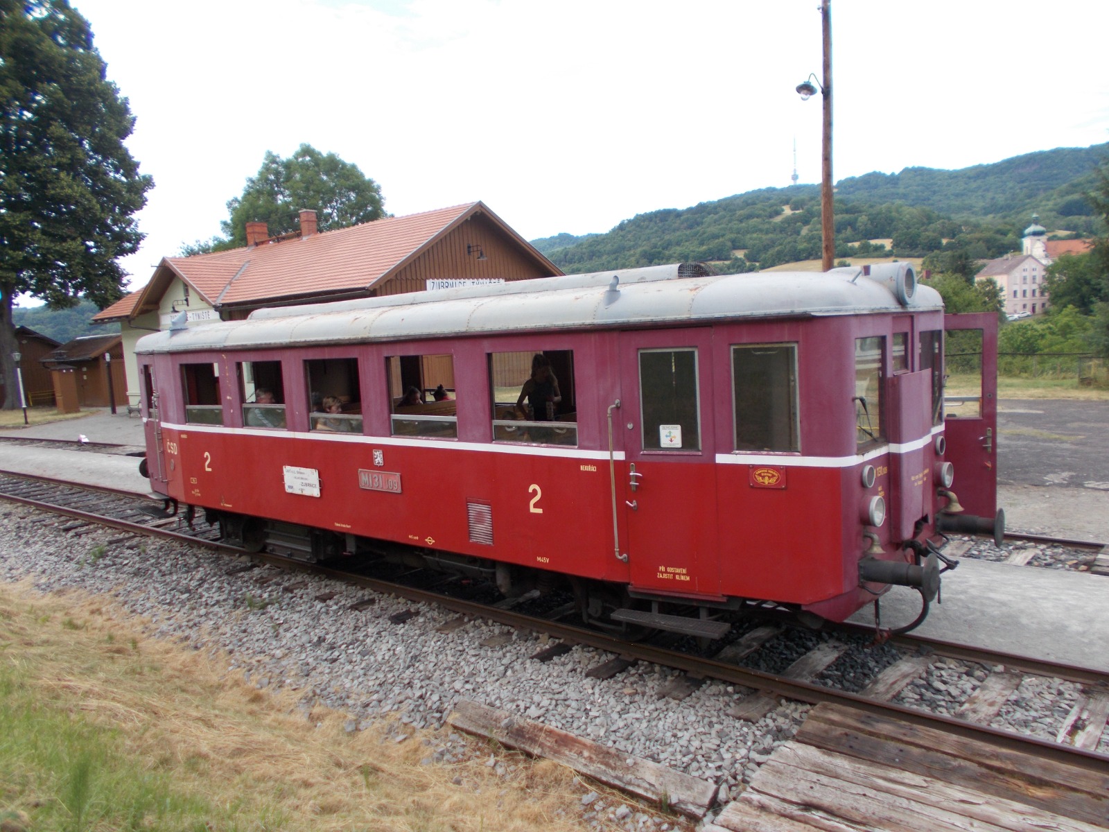 Zubrnická museální železnice foto 4
