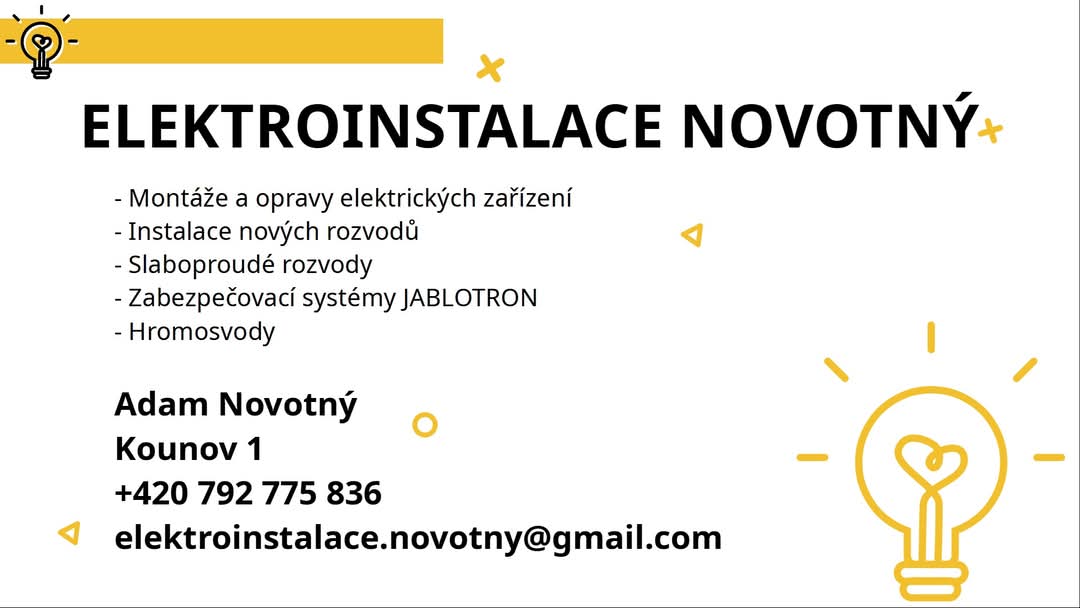 Elektroinstalace Adam Novotný foto 1
