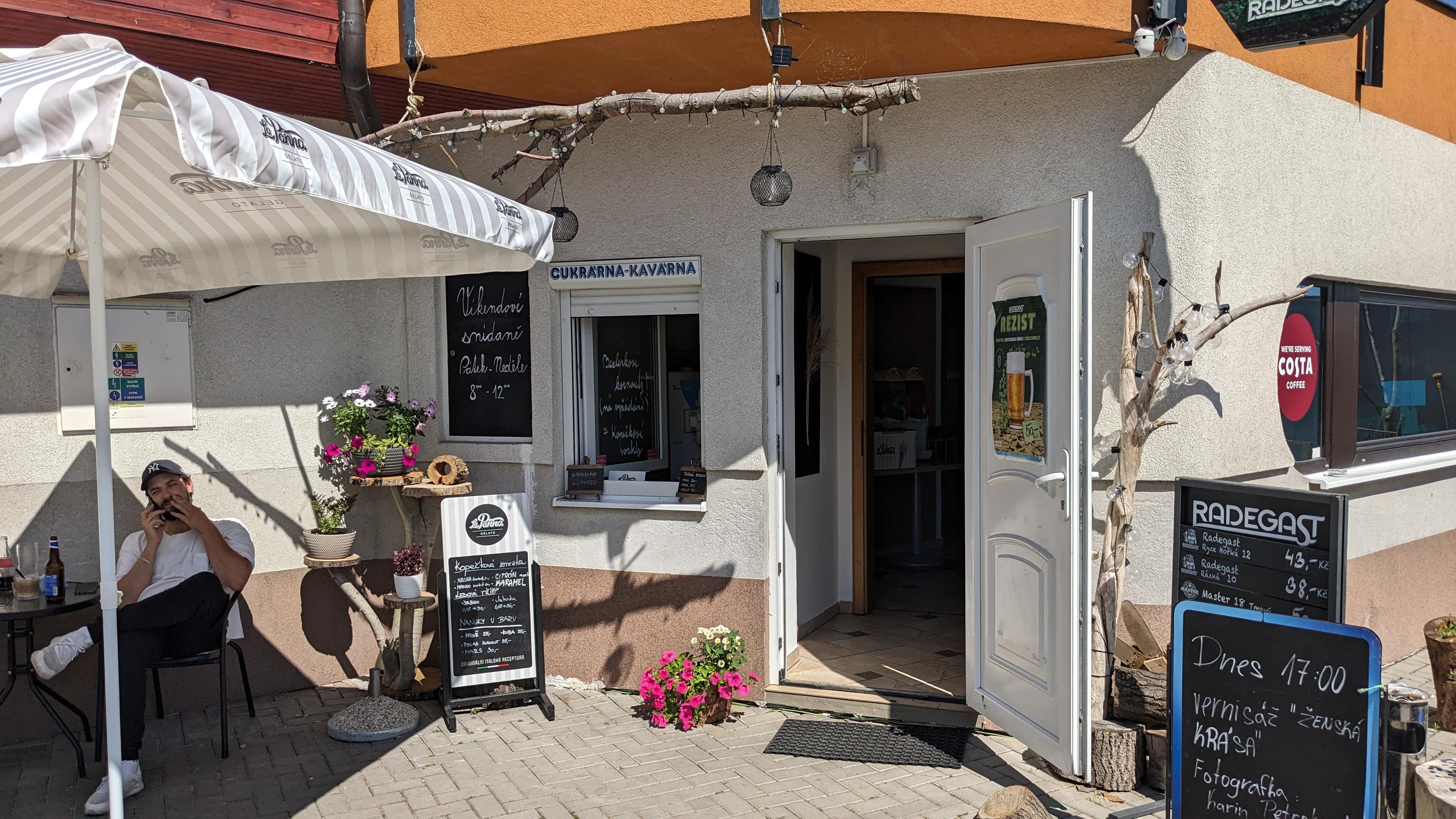 Zmrzlinový stánek Panská