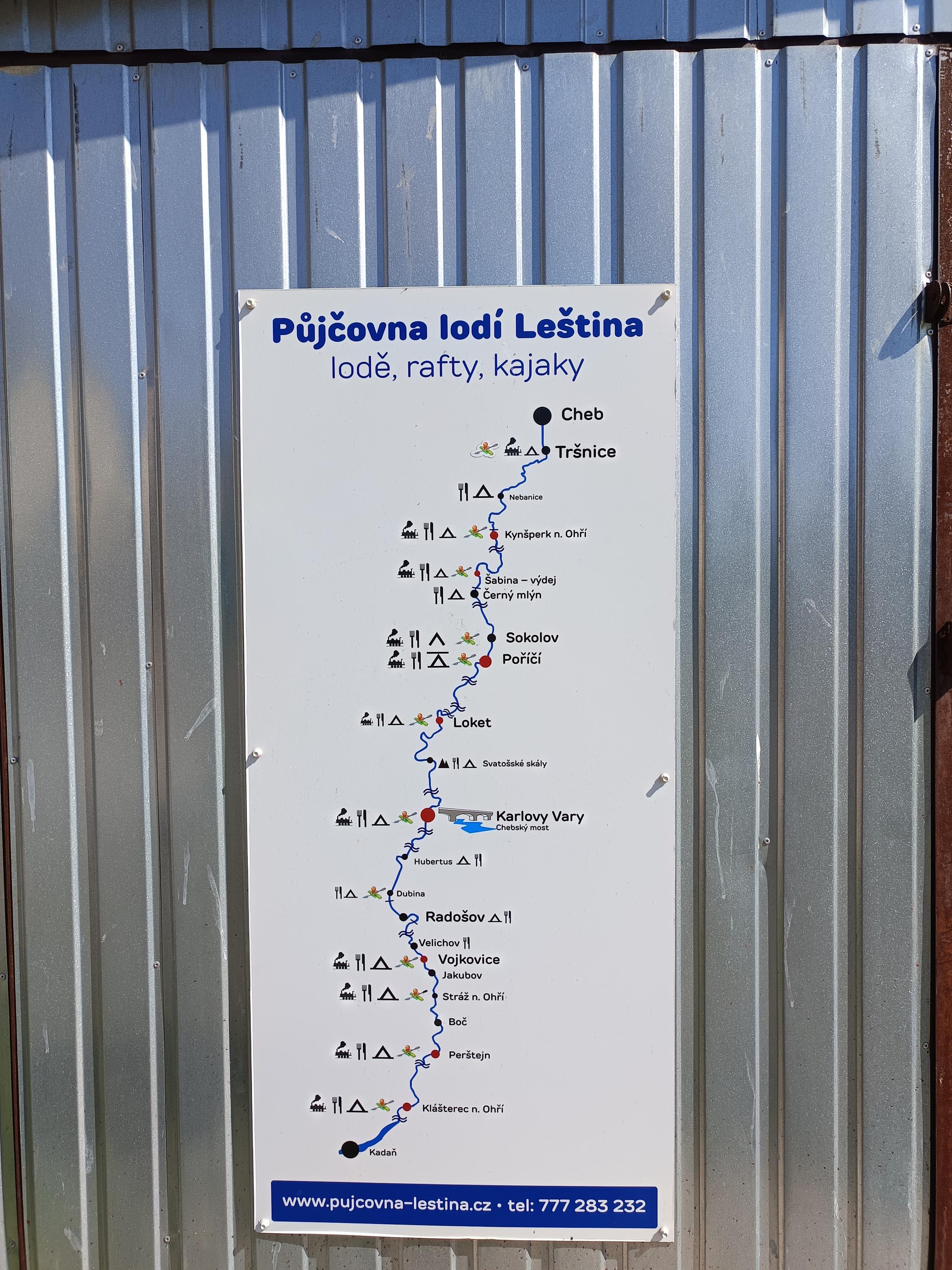 Půjčovna lodí Leština foto 2