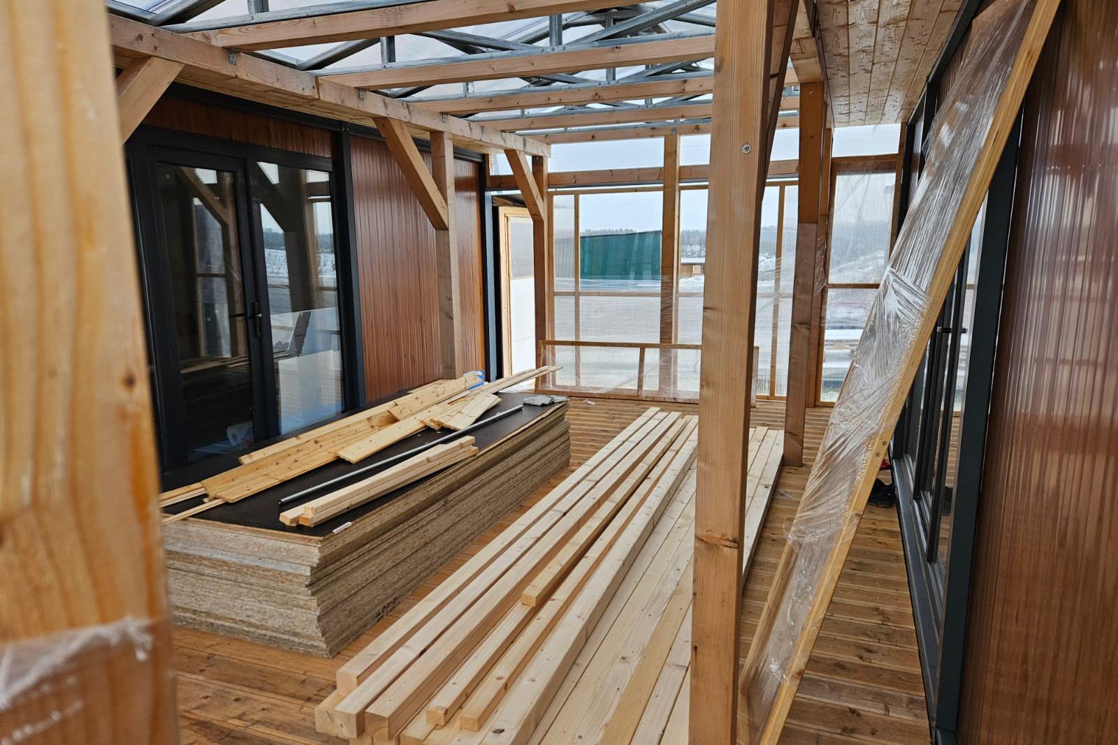 Dřevo fasády Langaron