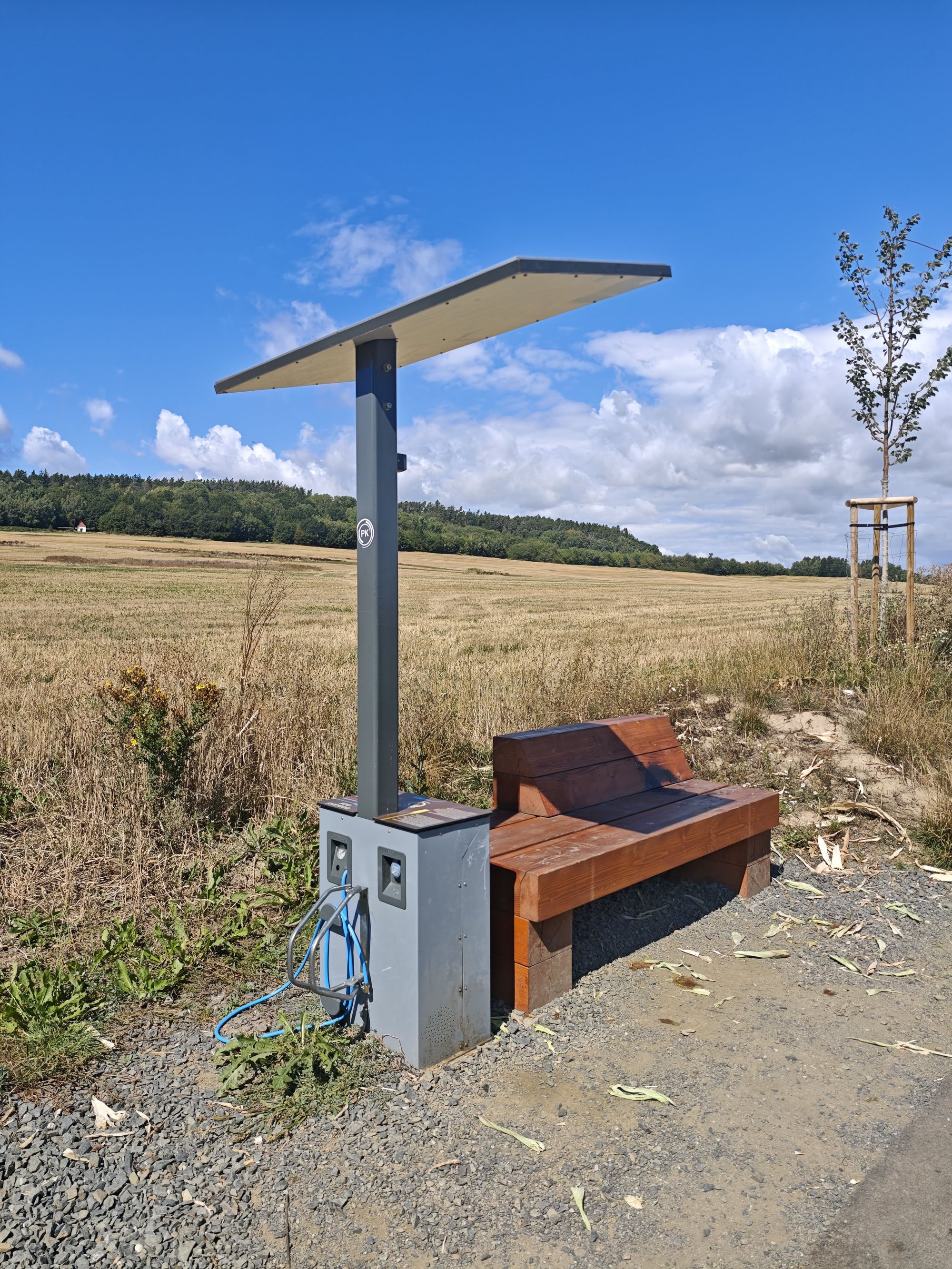 Nabíjecí stanice pro elektrokola Mlýnec foto 3