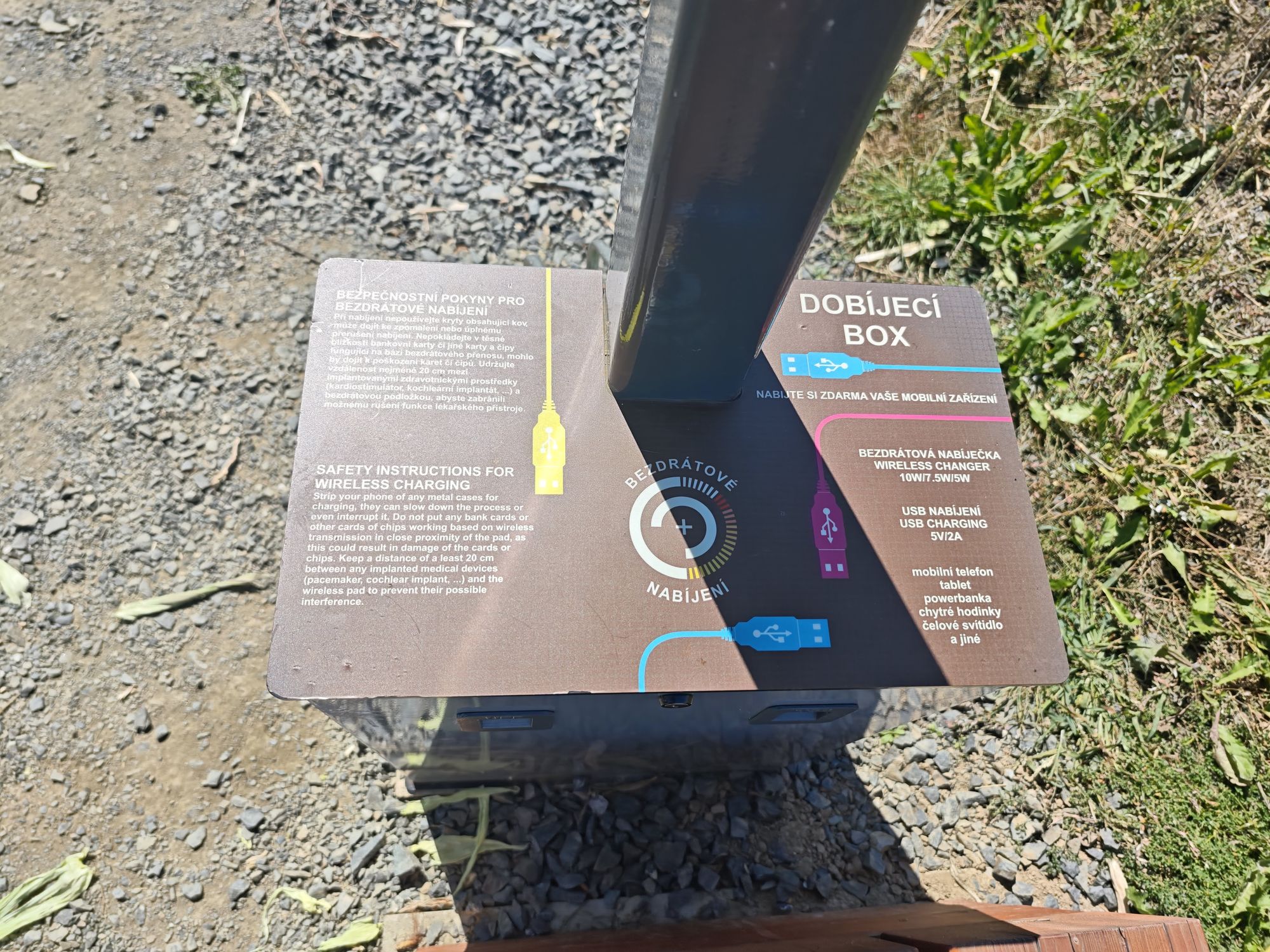 Nabíjecí stanice pro elektrokola Mlýnec foto 2