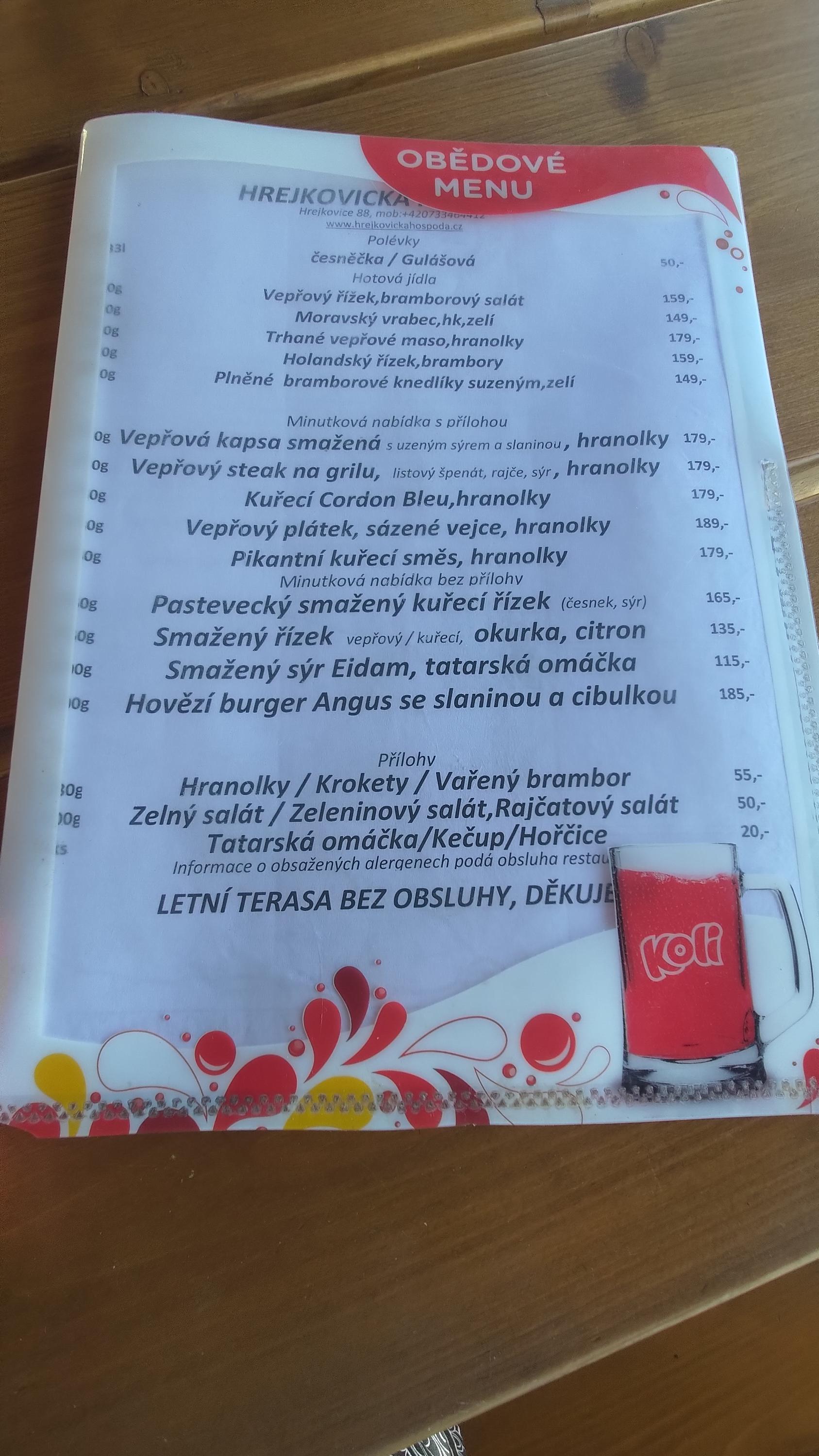 Hrejkovická hospoda foto 3