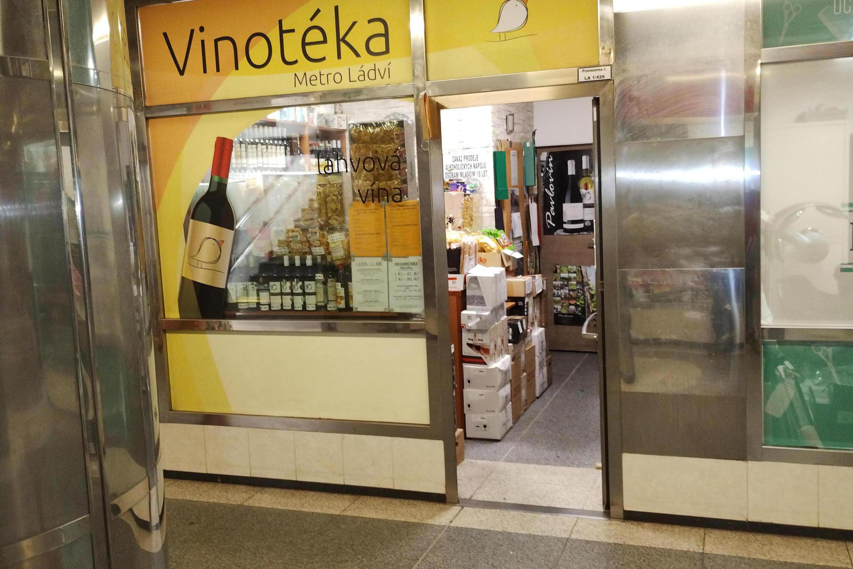 Vinotéka Metro Ládví