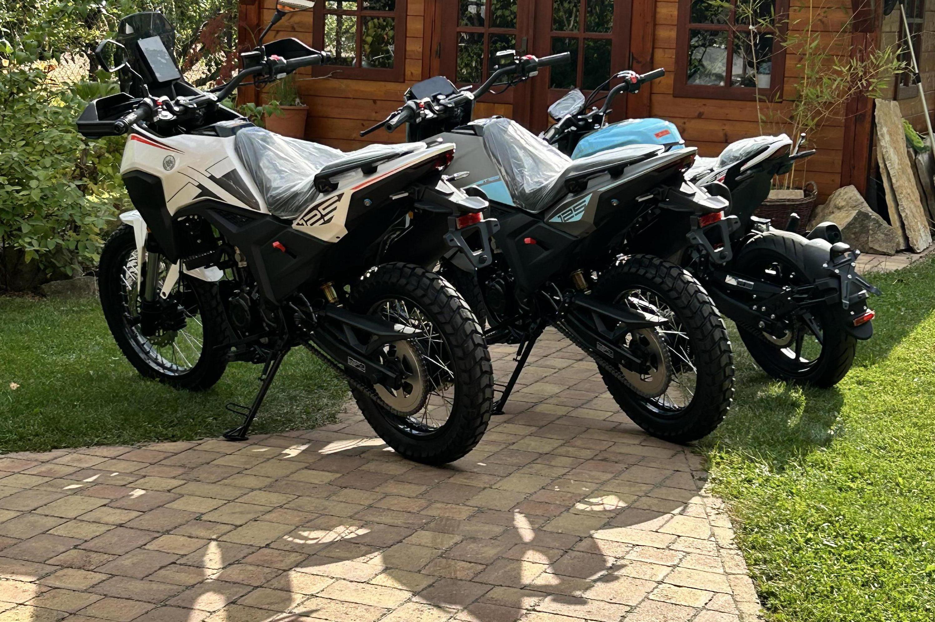 Nové motocykly Morbidelli u nás na provozovně