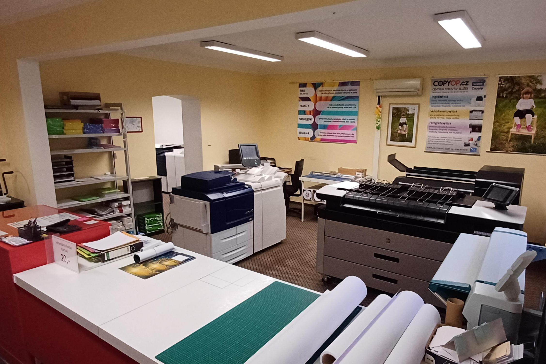 COPYOP tiskárna a copycentrum