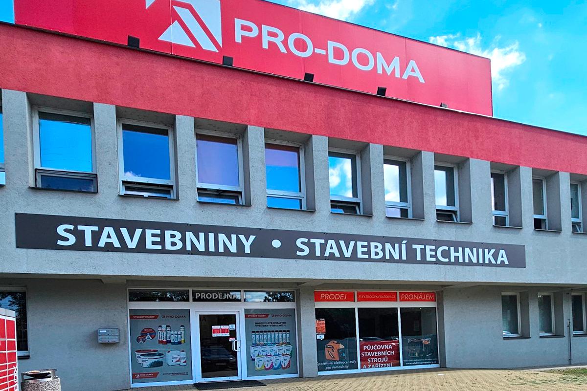 PRO-DOMA Stavebniny, technika
