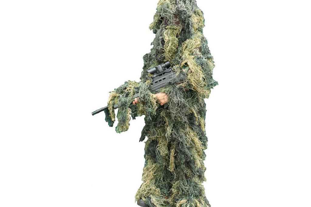 Dětský maskovací oblek Hejkal (Ghillie Suit) woodl