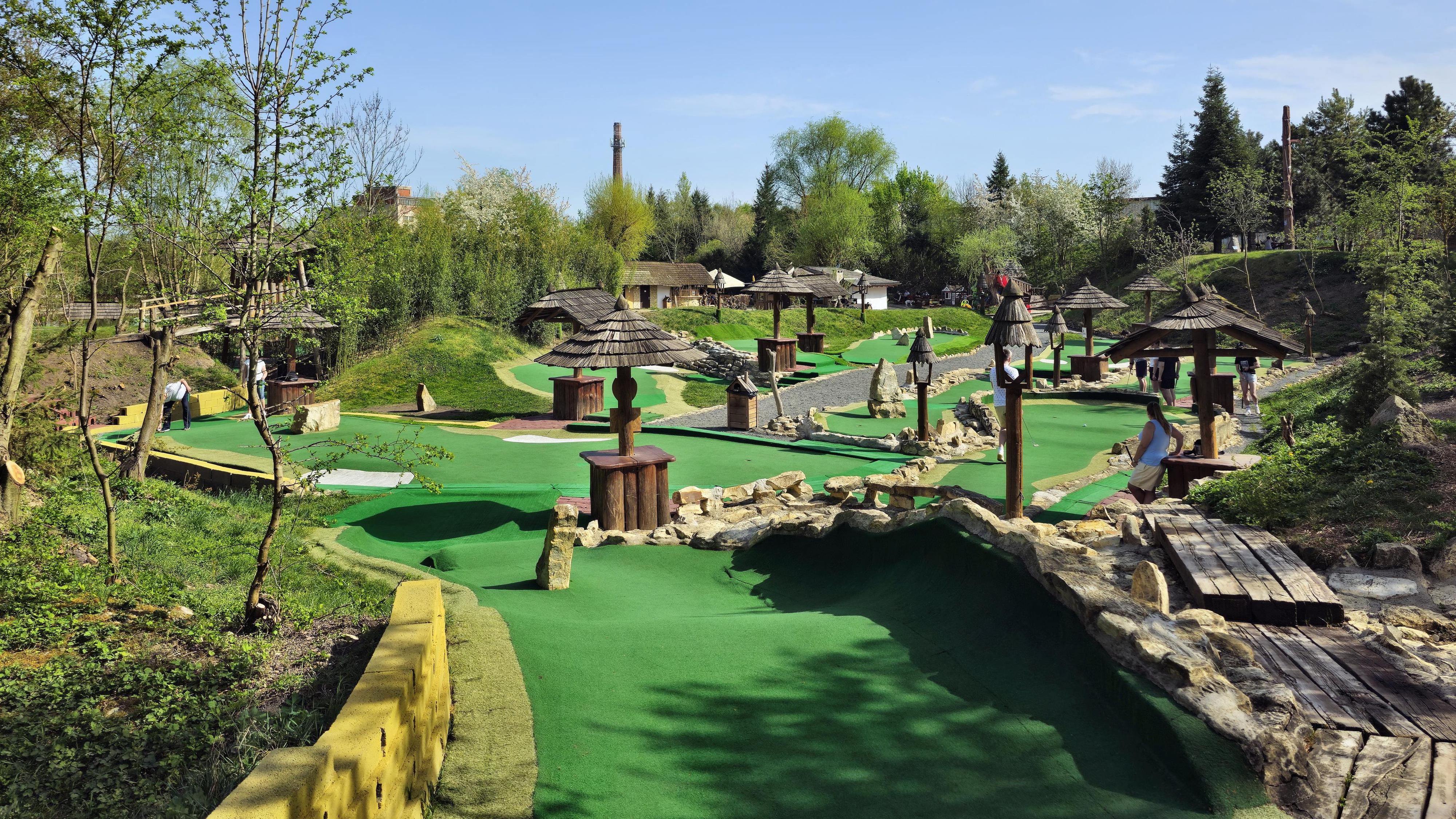 Putting golf foto 3