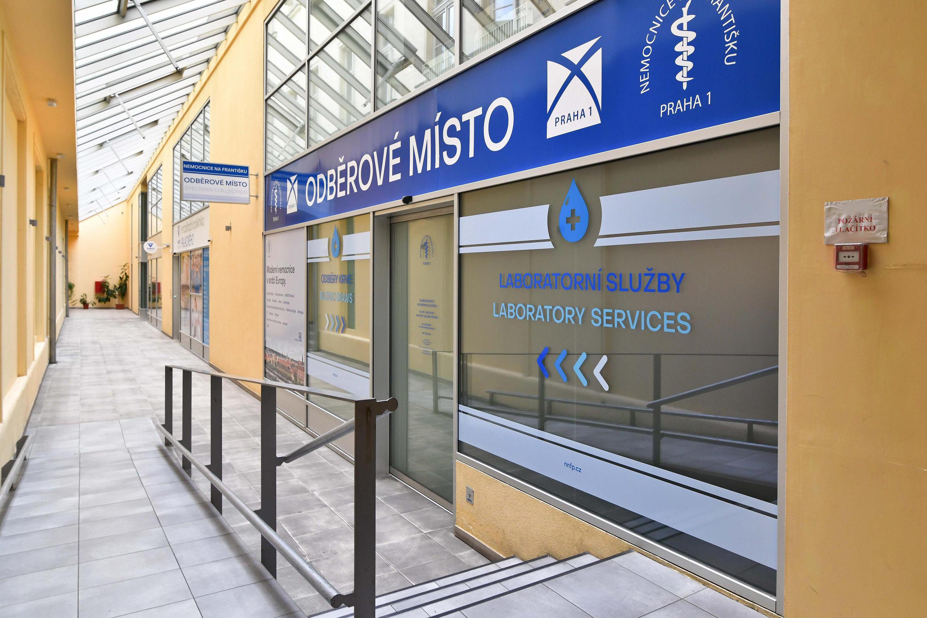 Odběrové místo Poliklinika Palackého