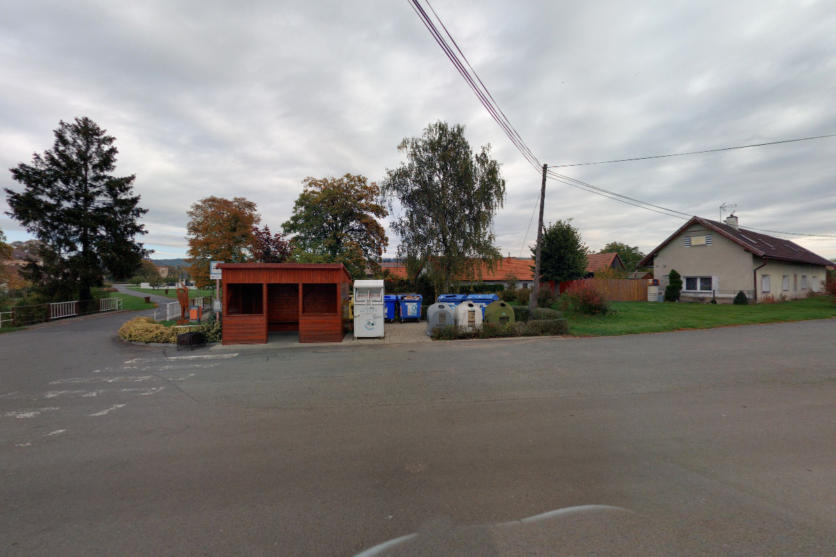 Obec Choťovice - Kontejnery na tříděný odpad