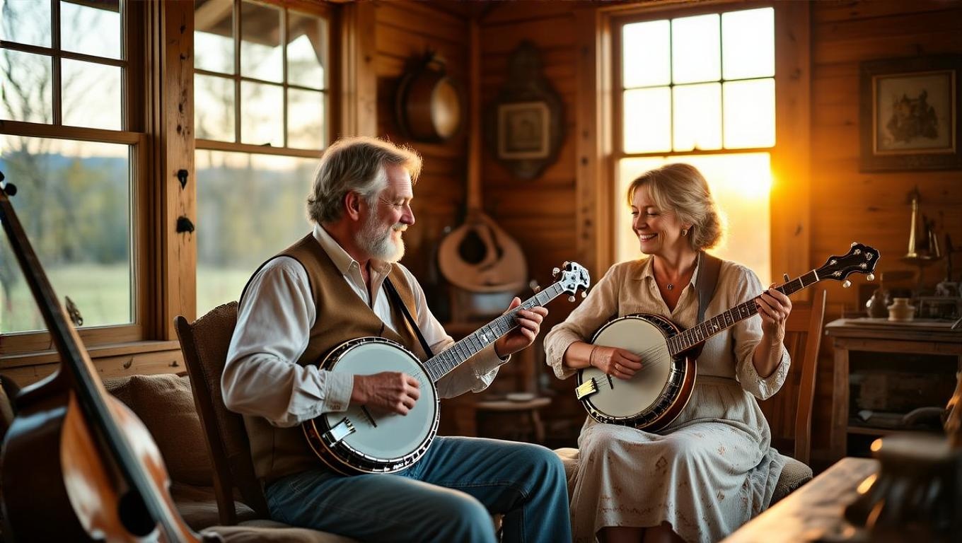 Kurz hry na banjo ve dvojici