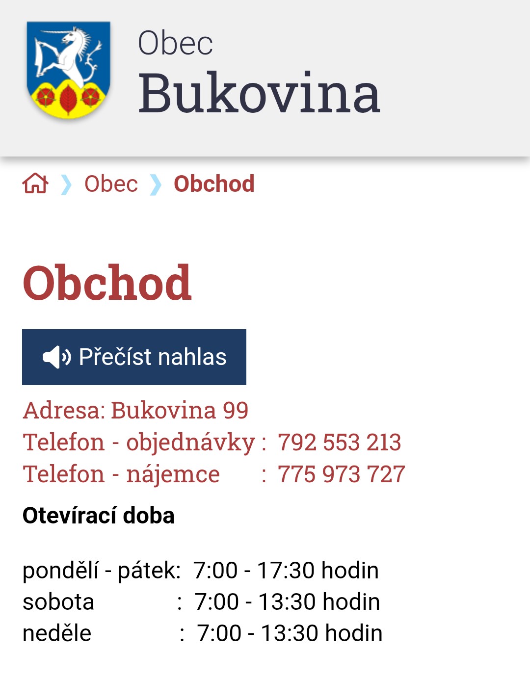 Smíšené zboží Bukovina foto 2