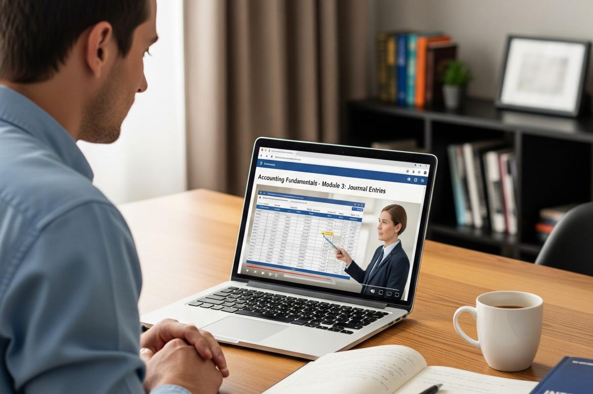 Online kurz účetnictví a daňová evidence - program