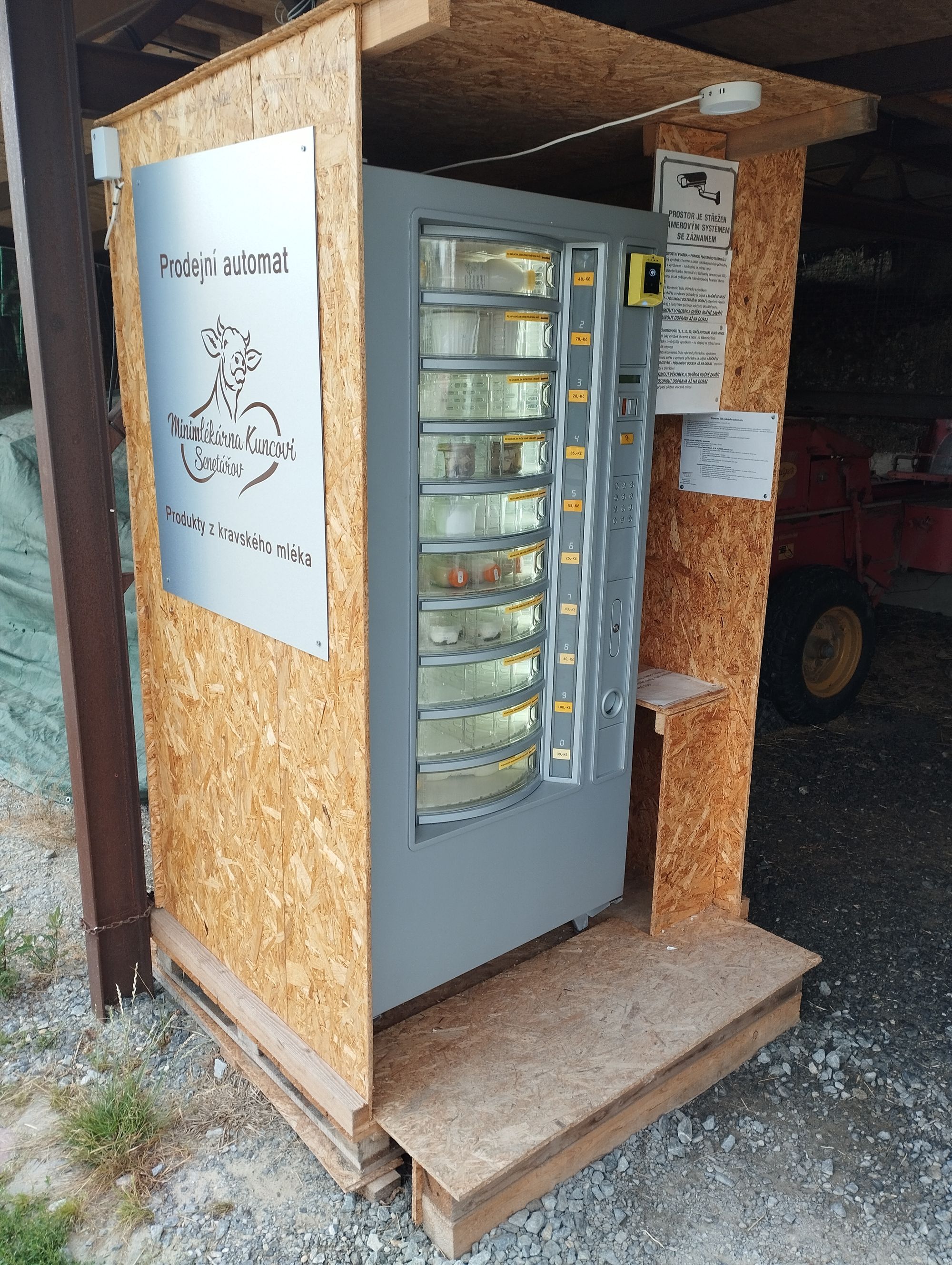 Mlékomat Minimlékárna Kuncovi foto 2