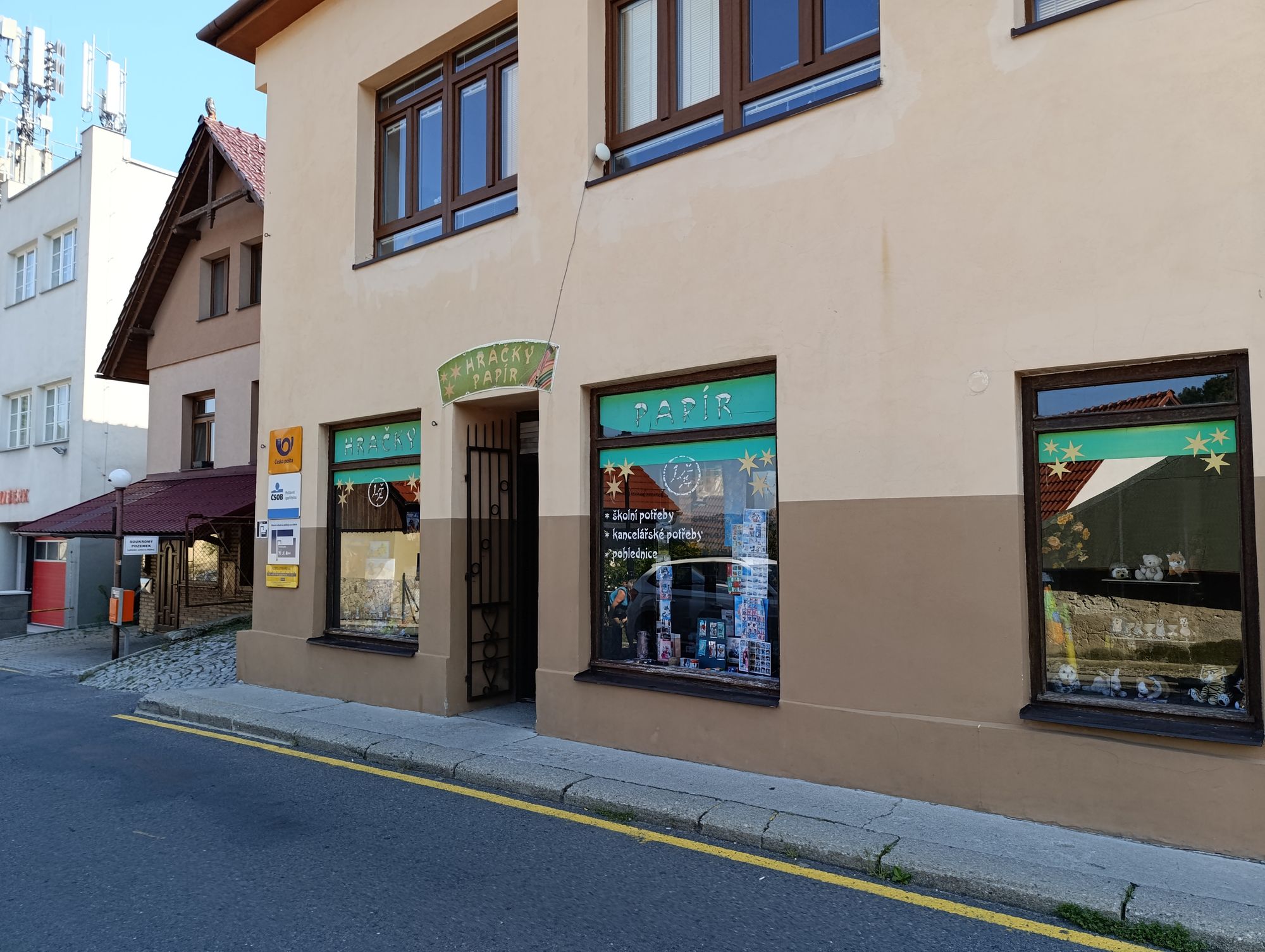 Papír Hračky Zauličí