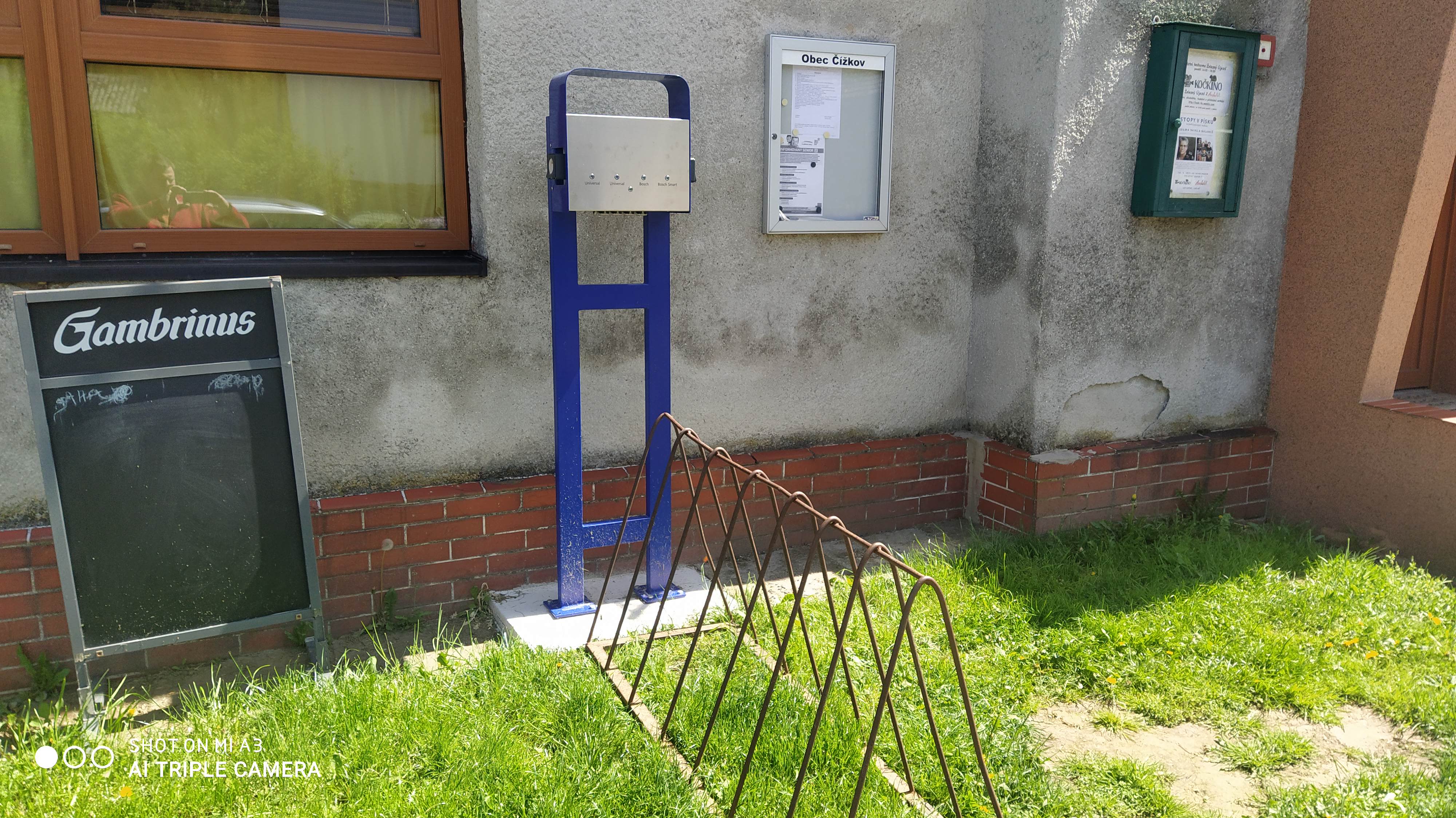 Nabíjecí stanice Hostinec pod rozhlednou Železný Újezd