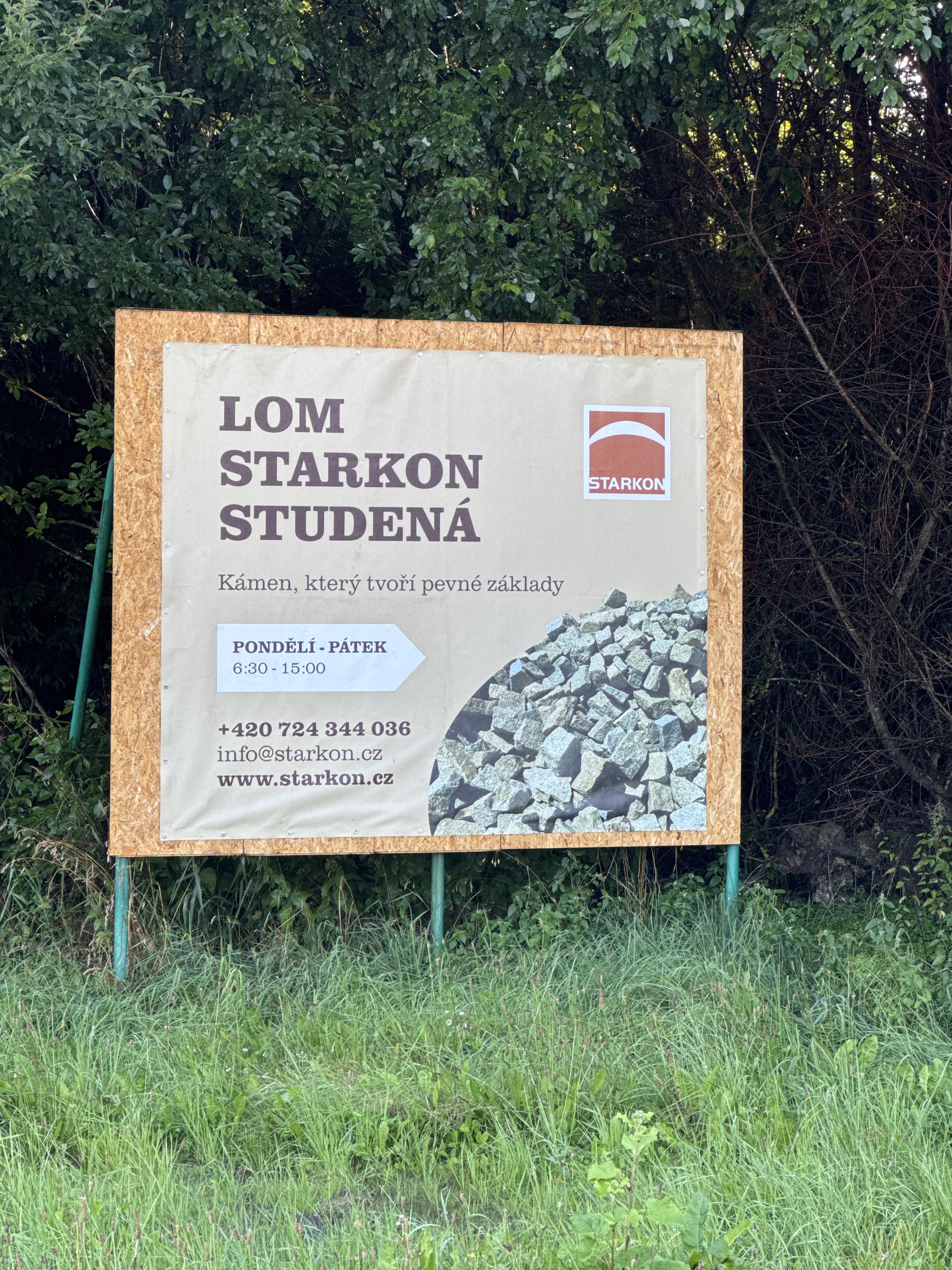 Lom Starkon Studená foto 2