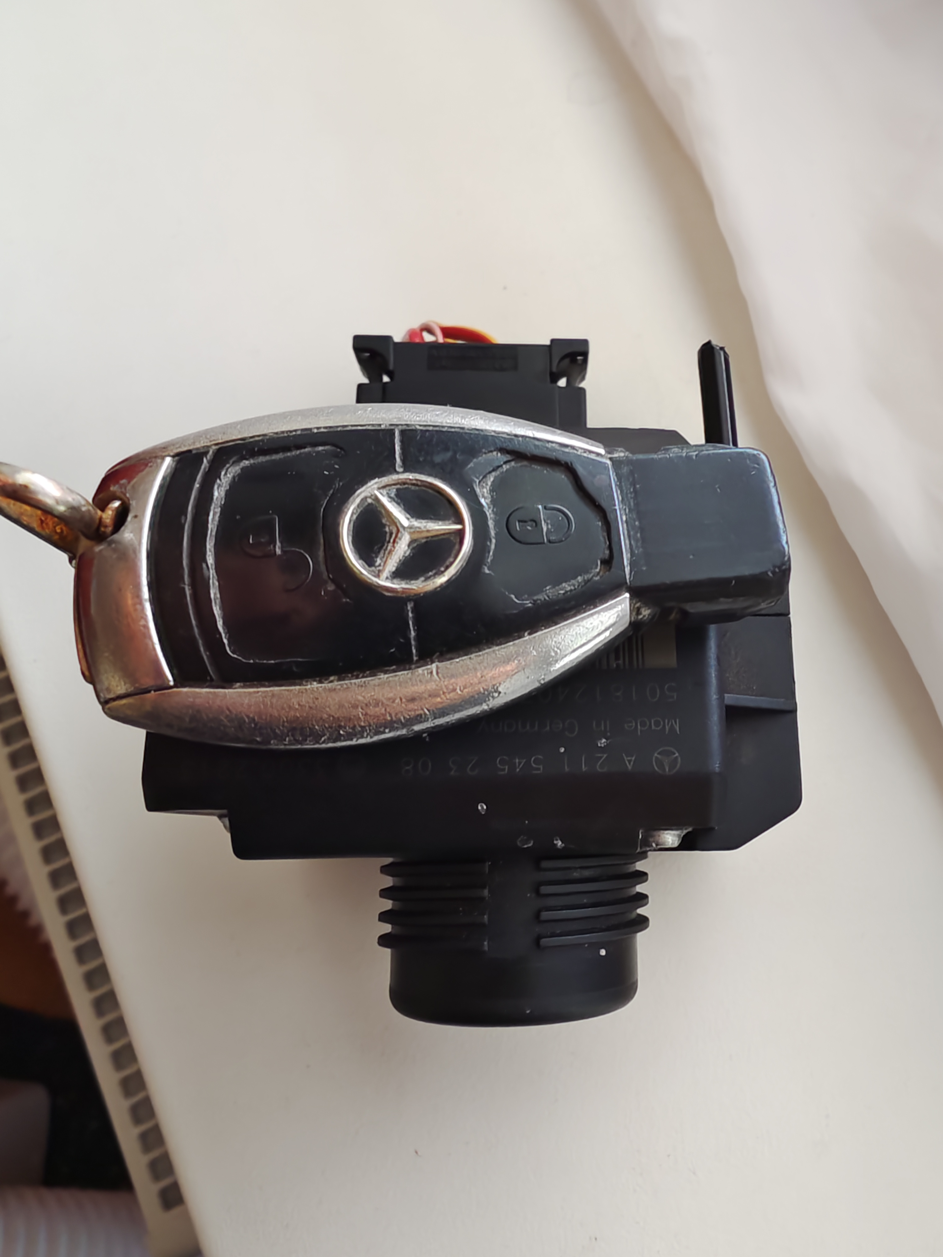 Klonování a kódování zámků zapalování EIS Mercedes