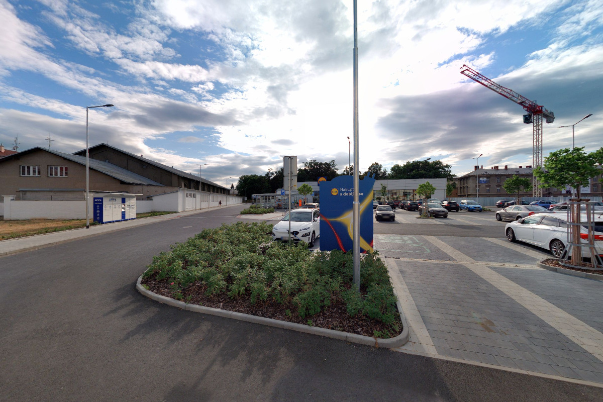 Nabíjecí stanice Lidl