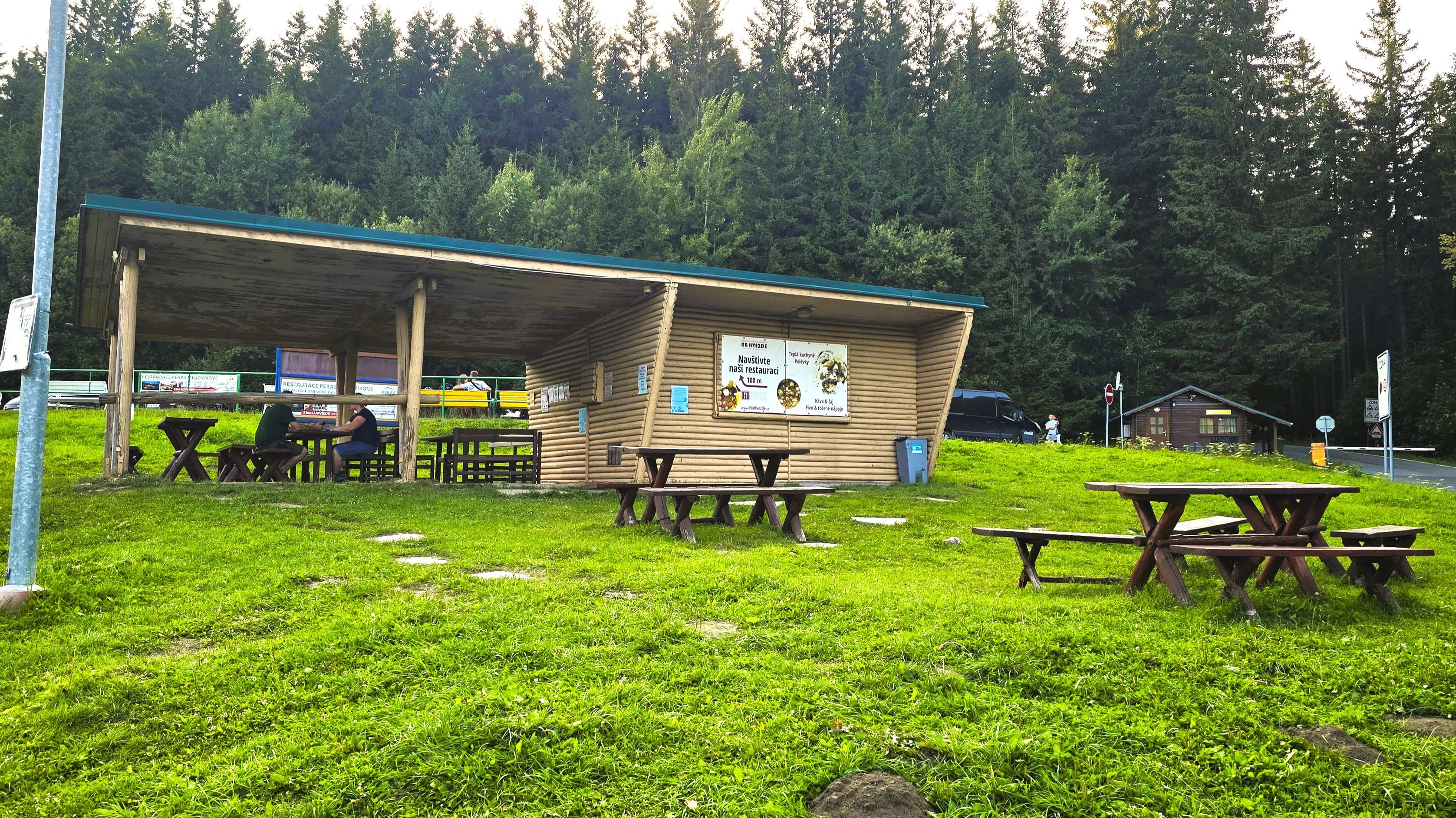 Stánek s občerstvením Na Hvězdě