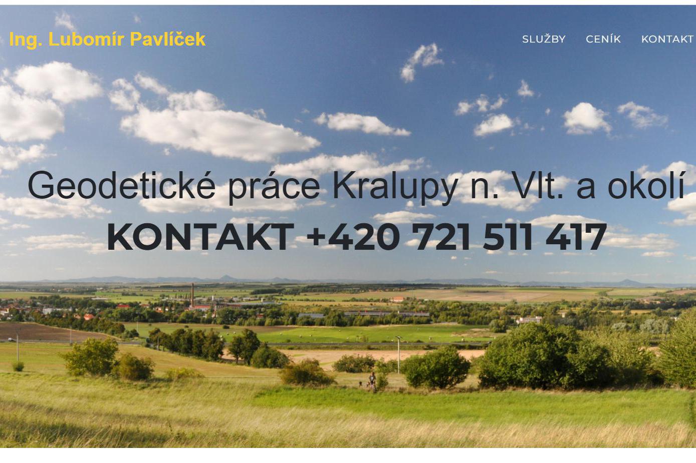 Geodet - Ing. Lubomír Pavlíček foto 1