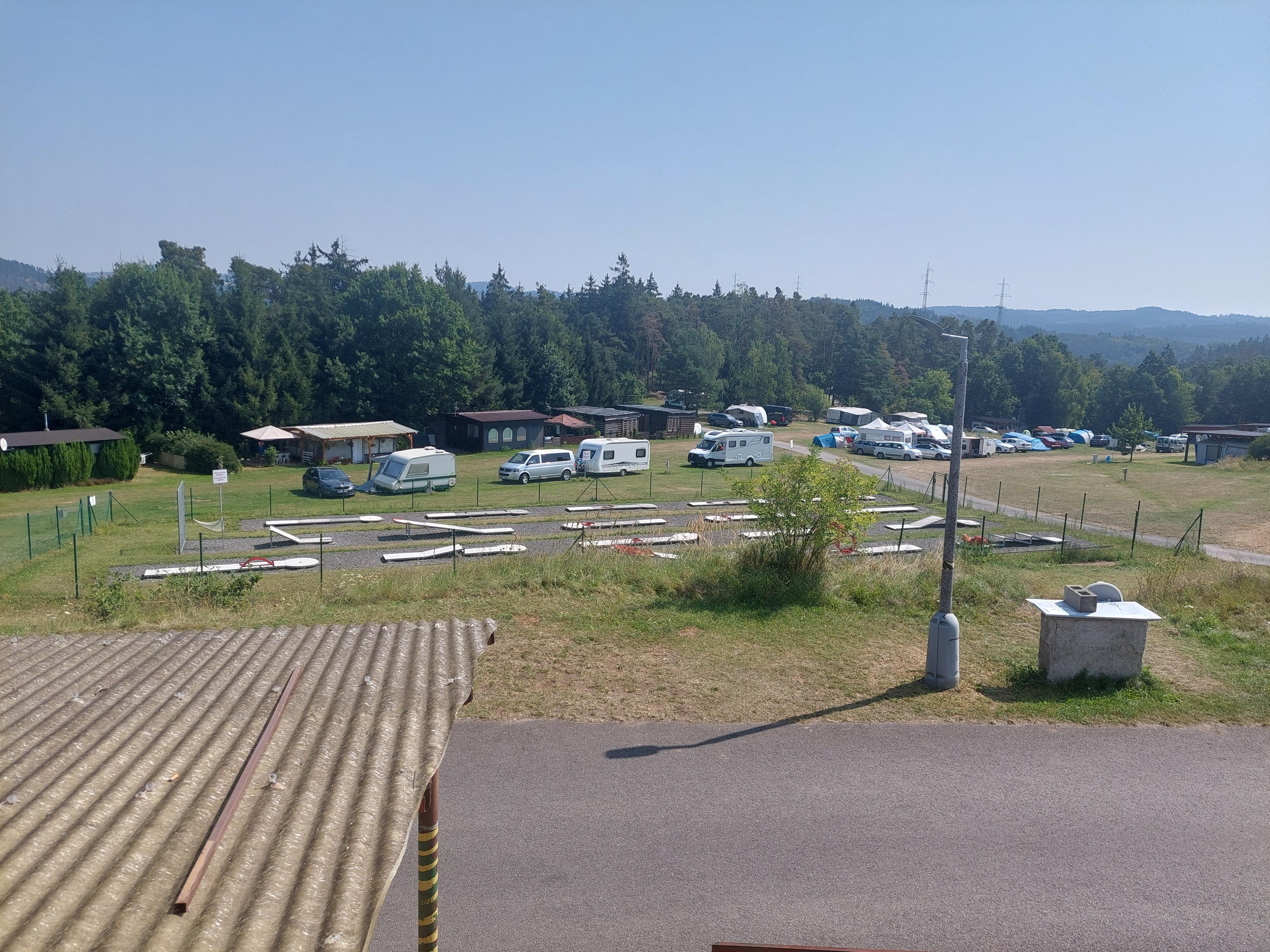 Autokemp Velký Vír - minigolf