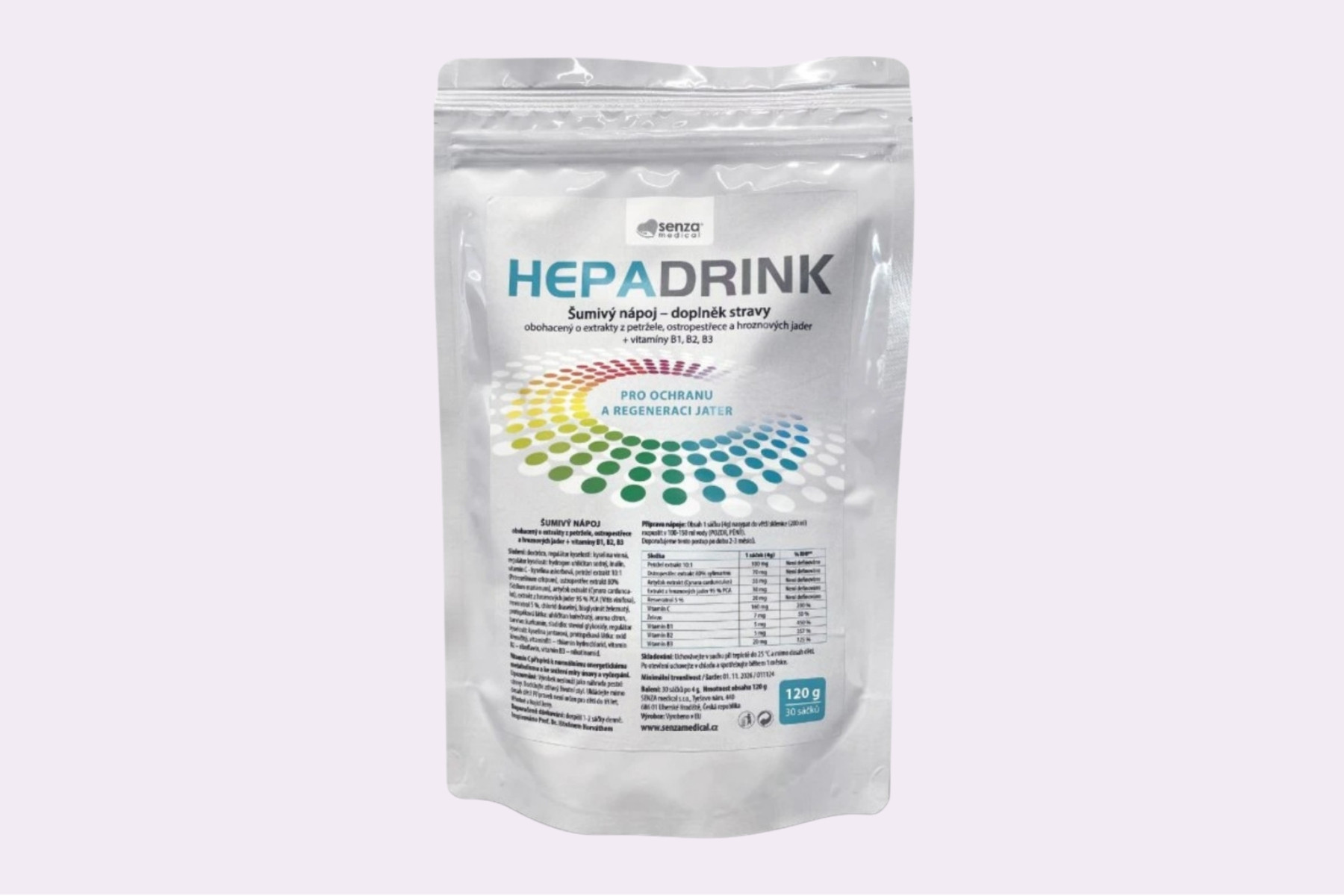 HepaDrink - 30 drinků - jaterní pecka