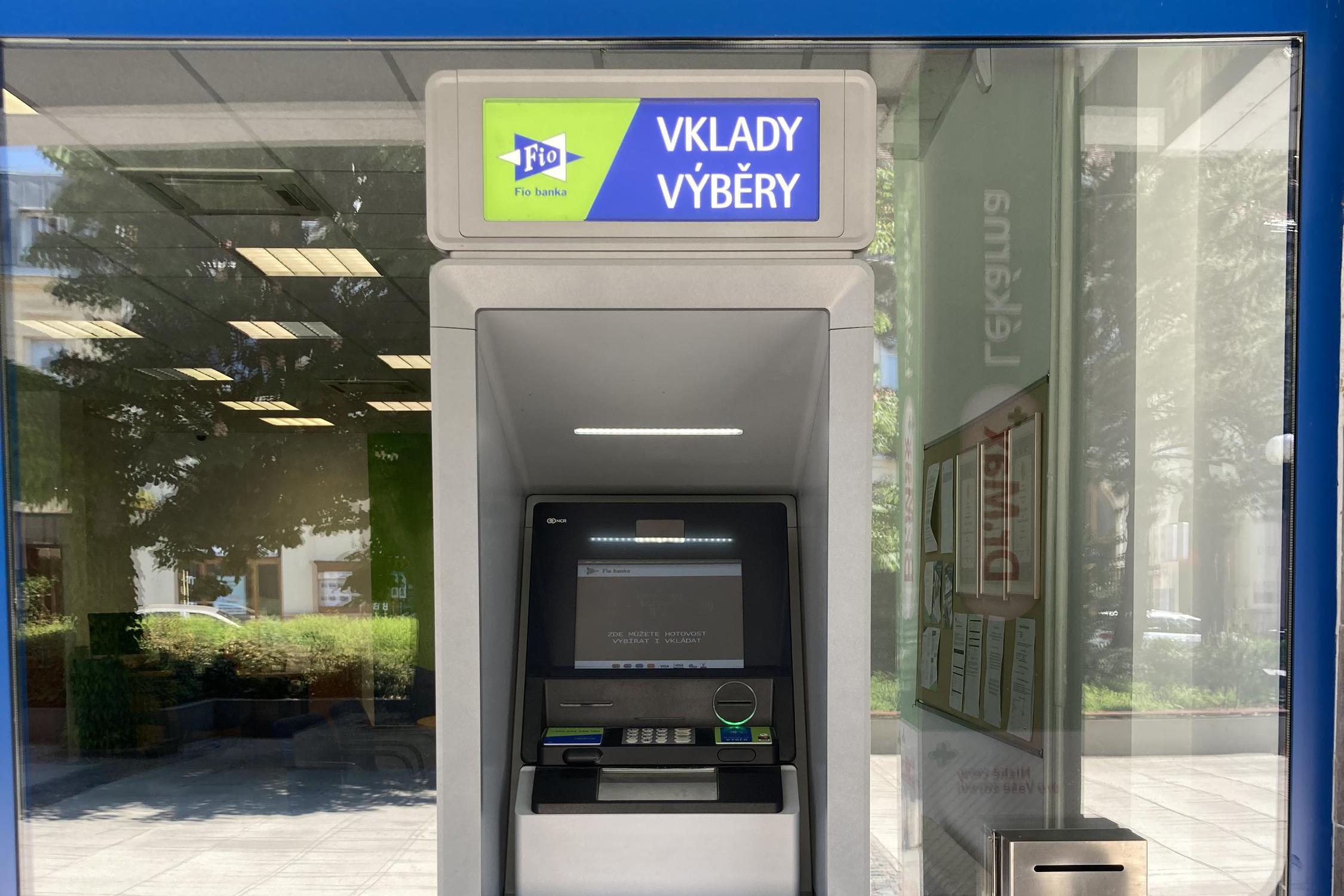 Bankomat Fio banky