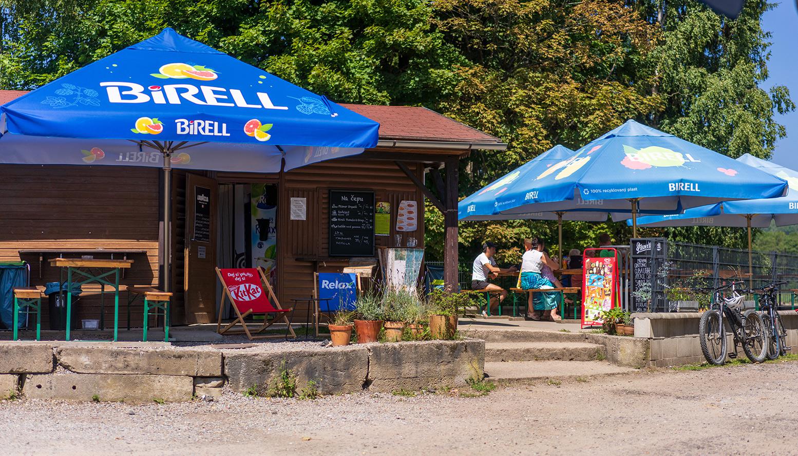 Stánek s občerstvením horní planá