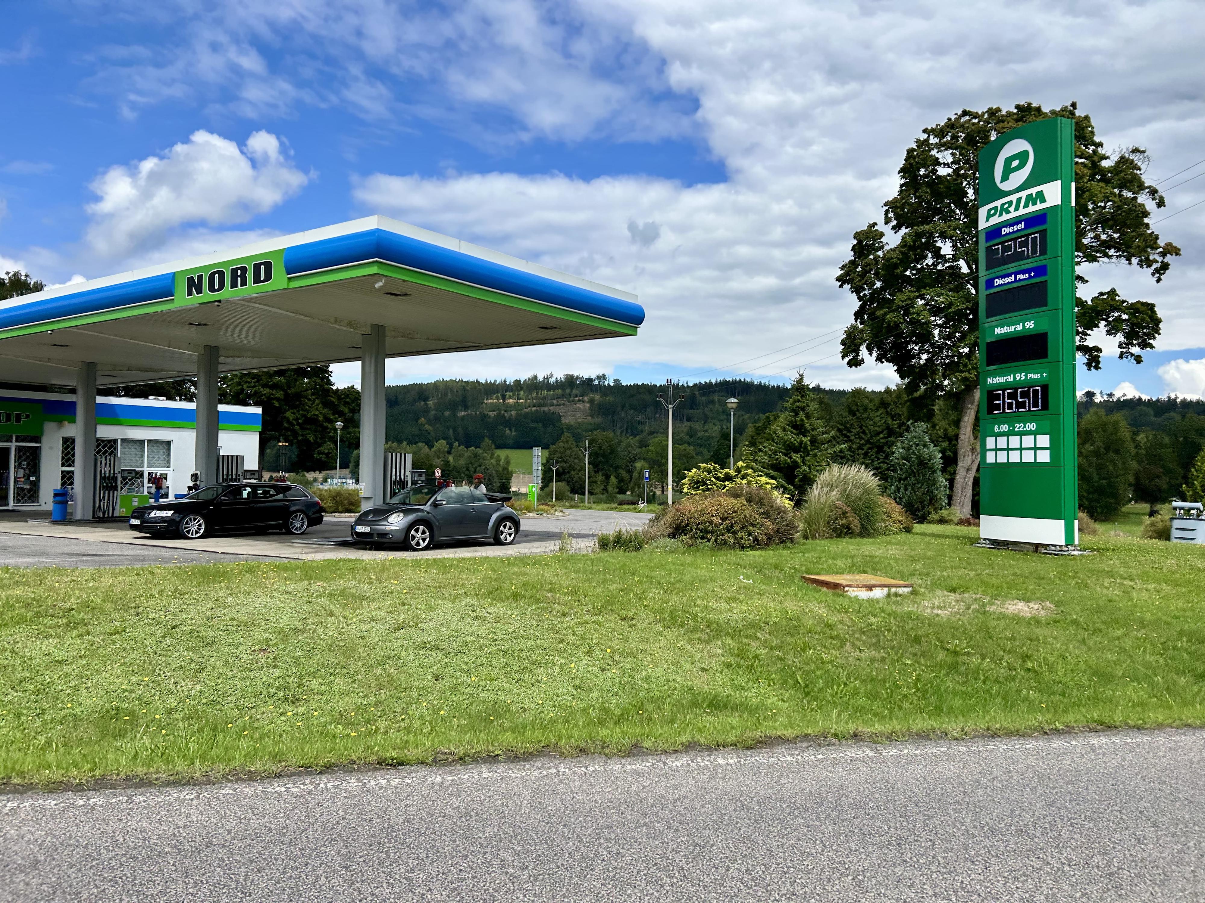 Čerpací stanice PRIM