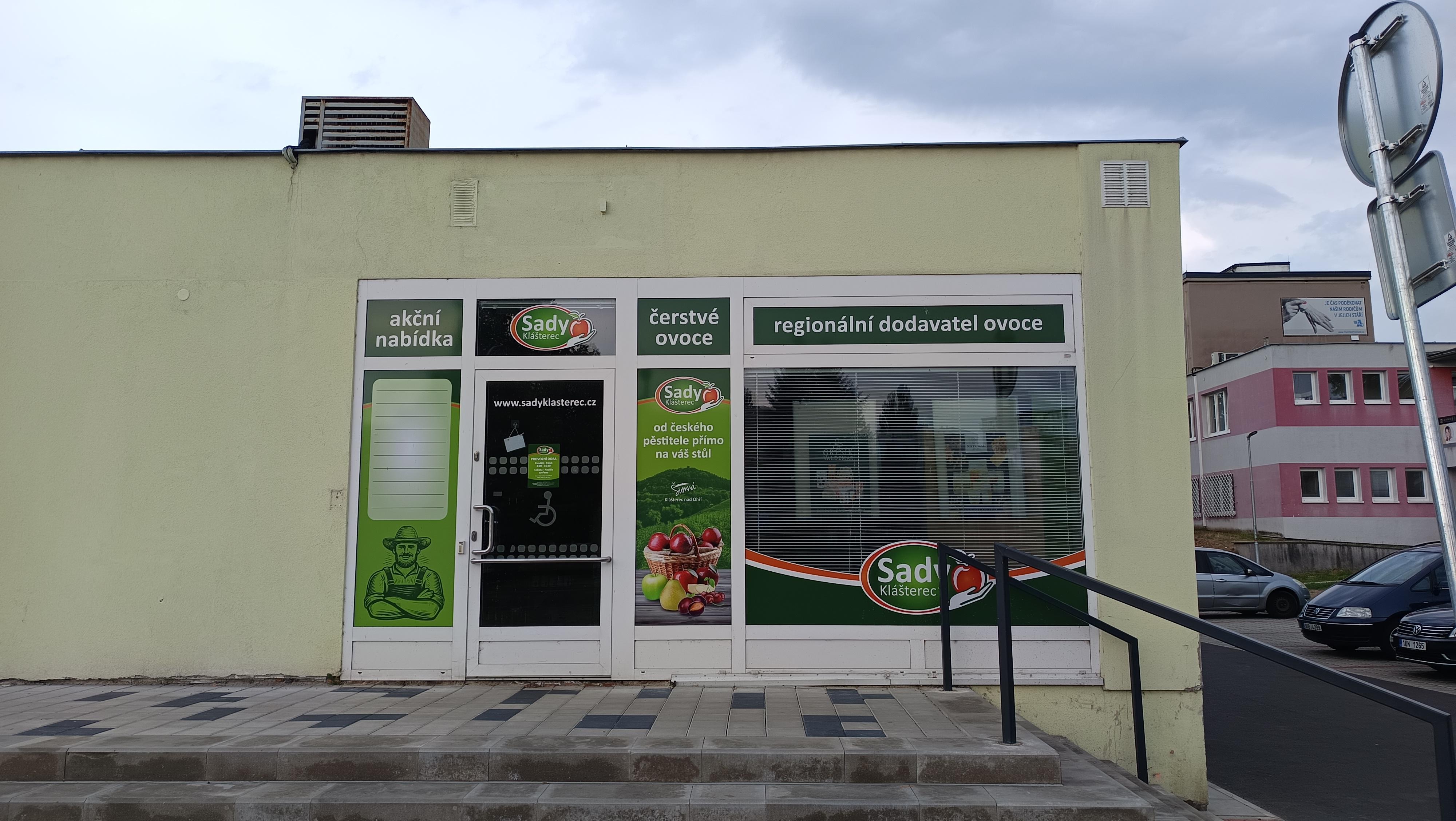 Prodejna Sady KLášterec nad Ohří