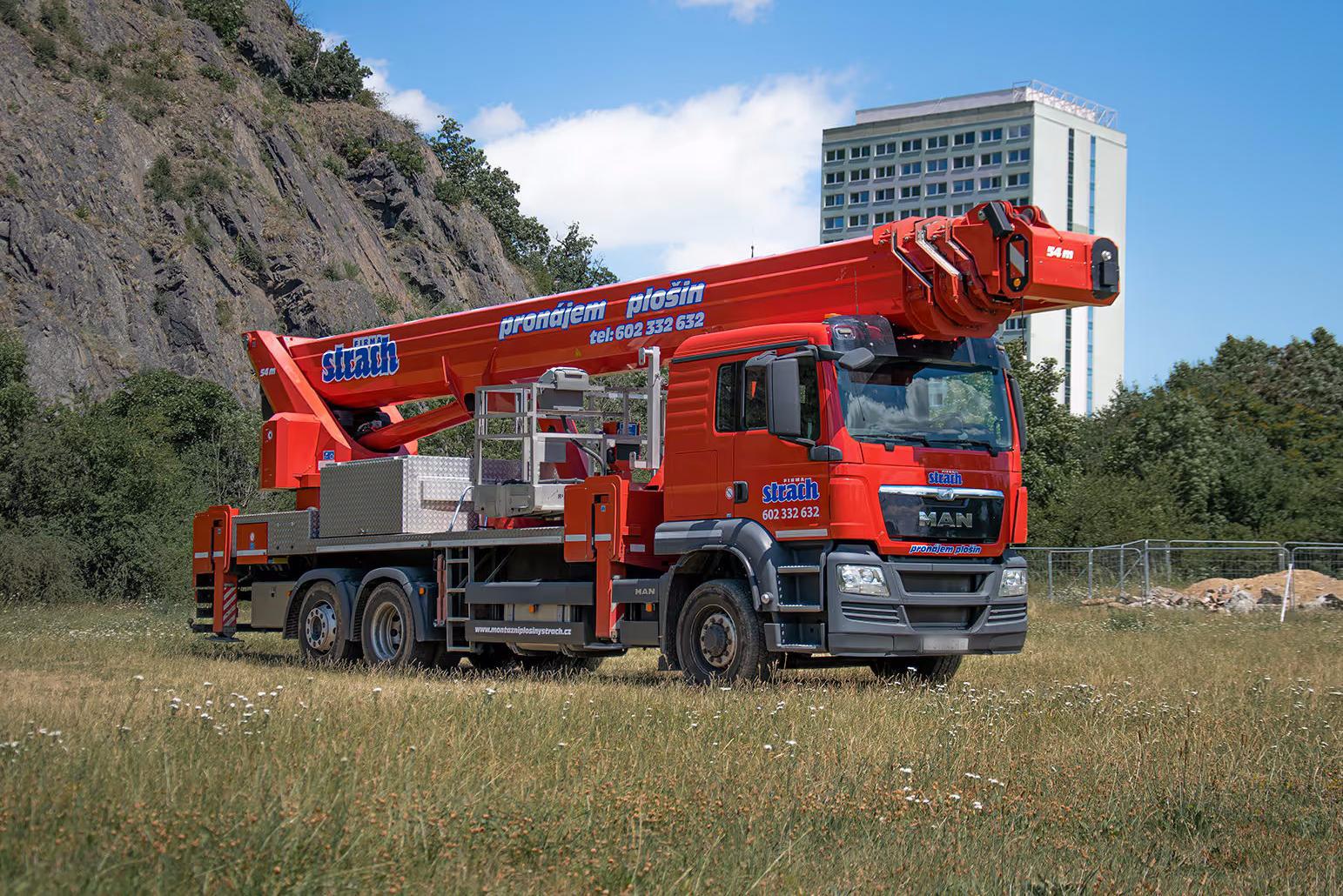 Pronájem plošin VALUT-DOPRAVA s.r.o.