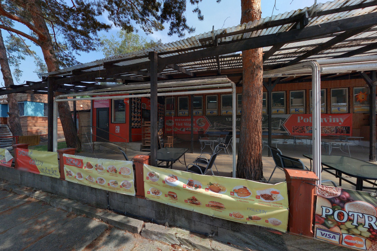 Potraviny na pláži