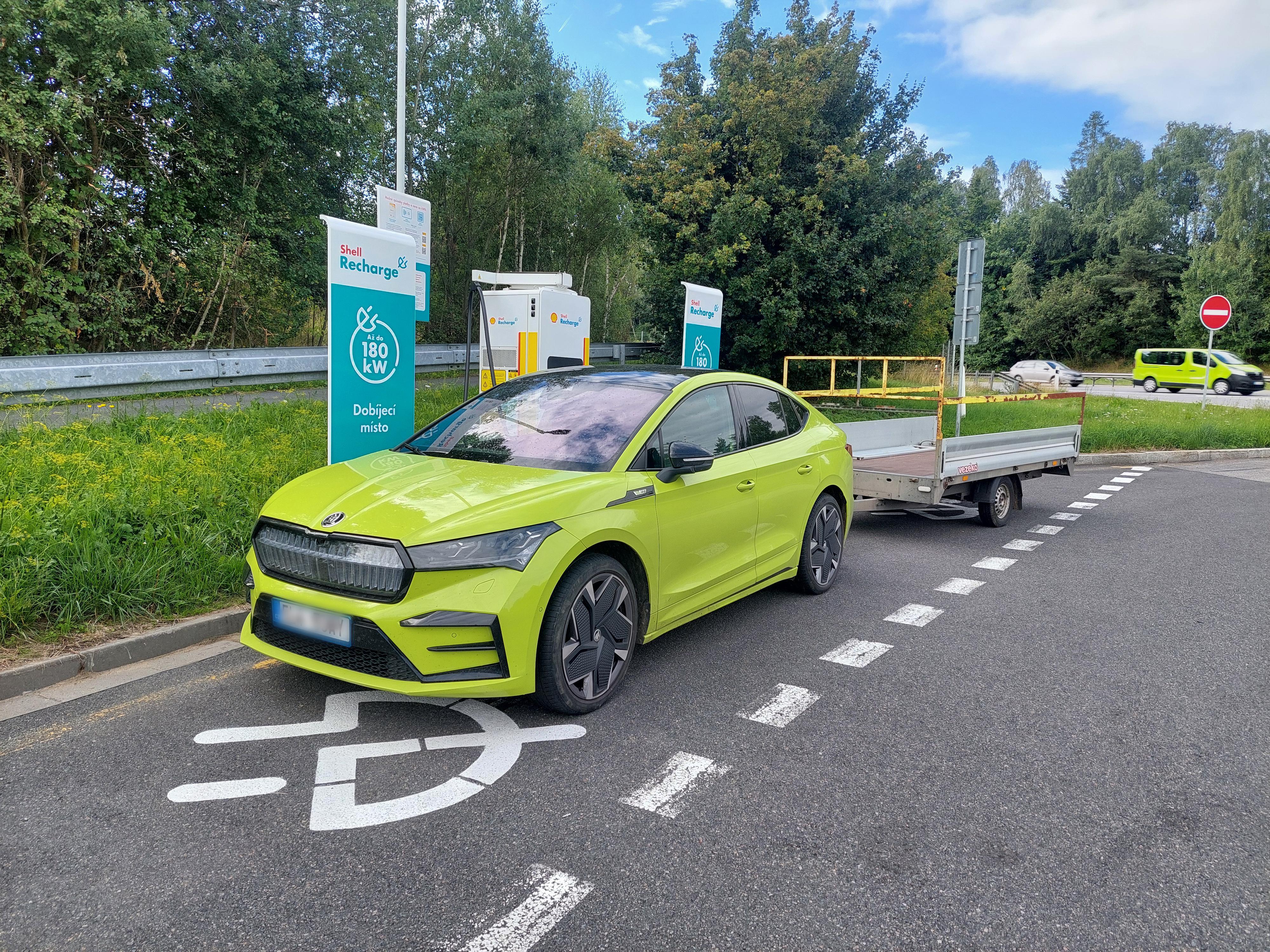 Nabíjecí stanice Shell