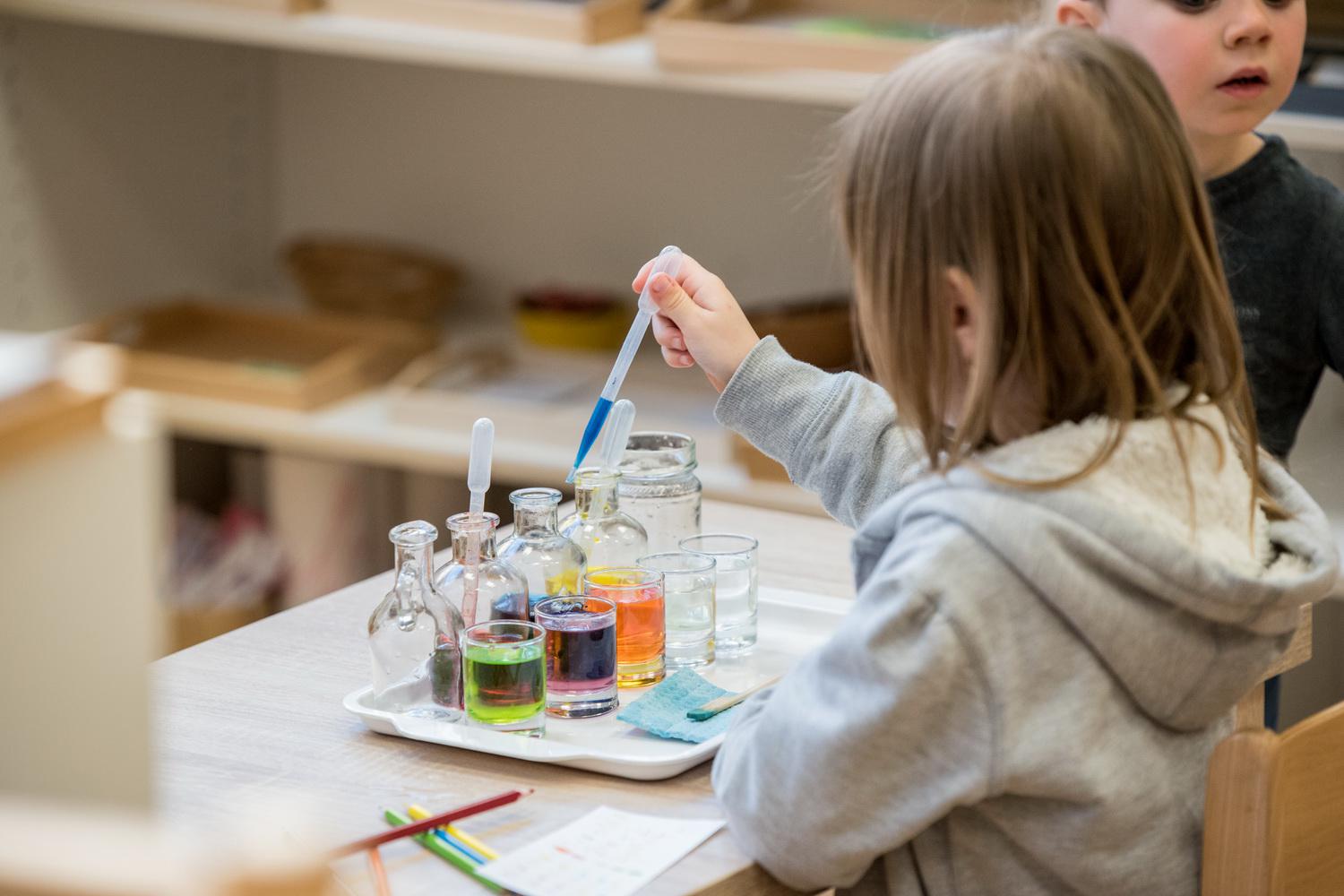 Druhý krok, montessori školka - Bylinky u Lužánek