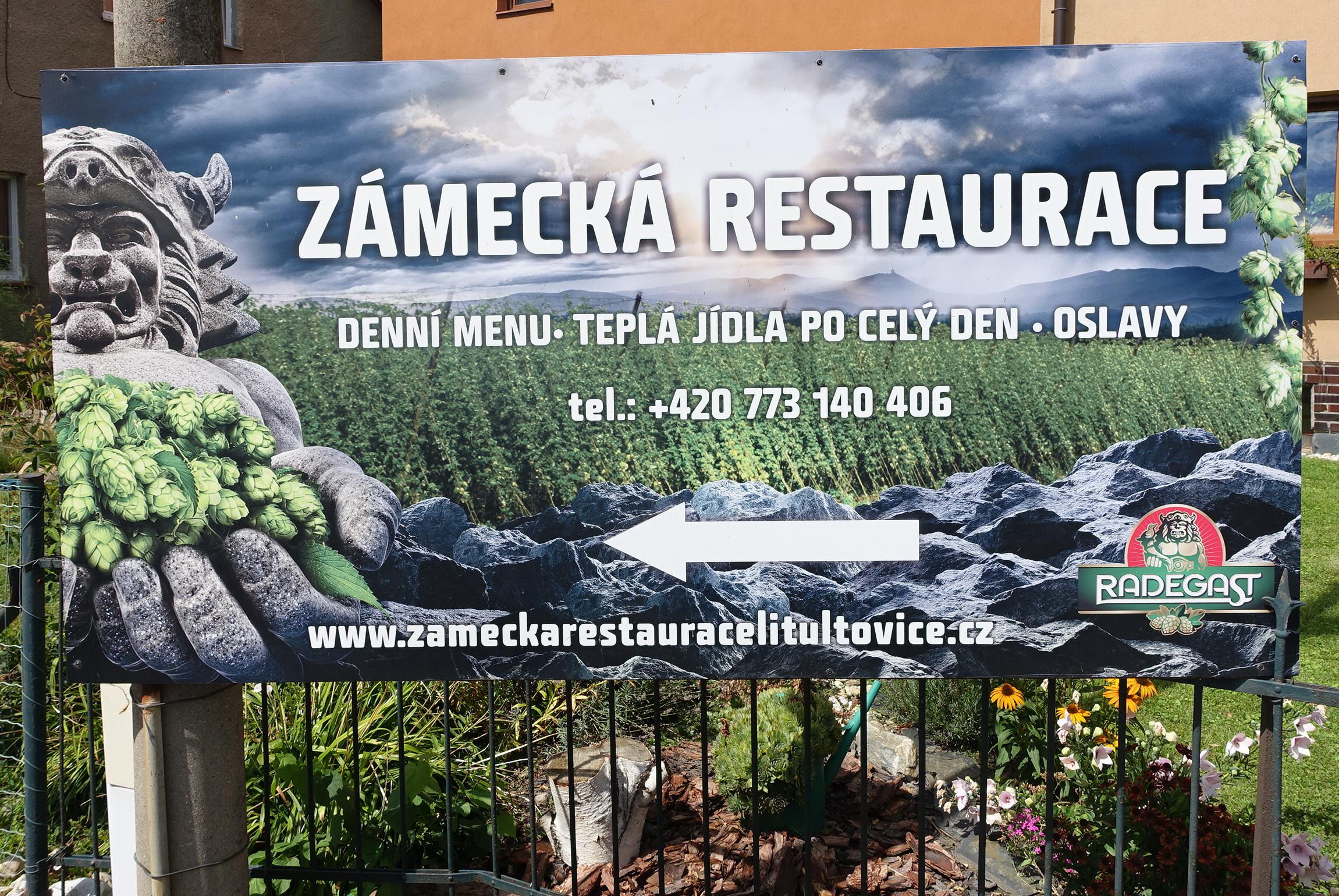 Zámecká restaurace Litultovice foto 2