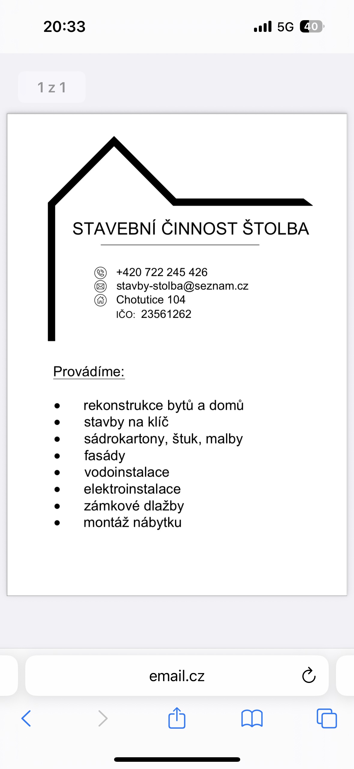 Stavební činnost Štolba foto 3
