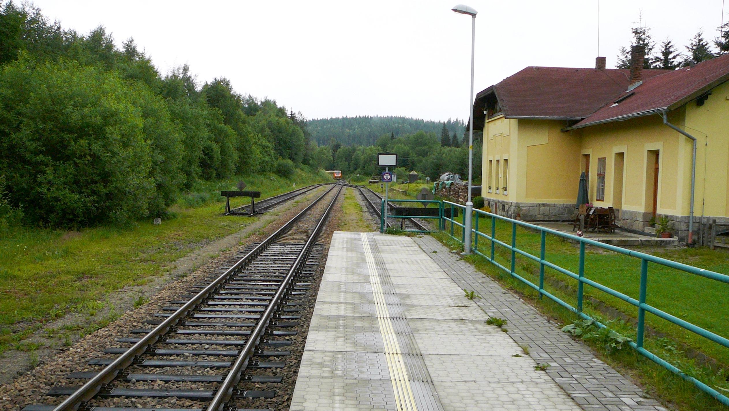 Nádraží Stožec foto 5