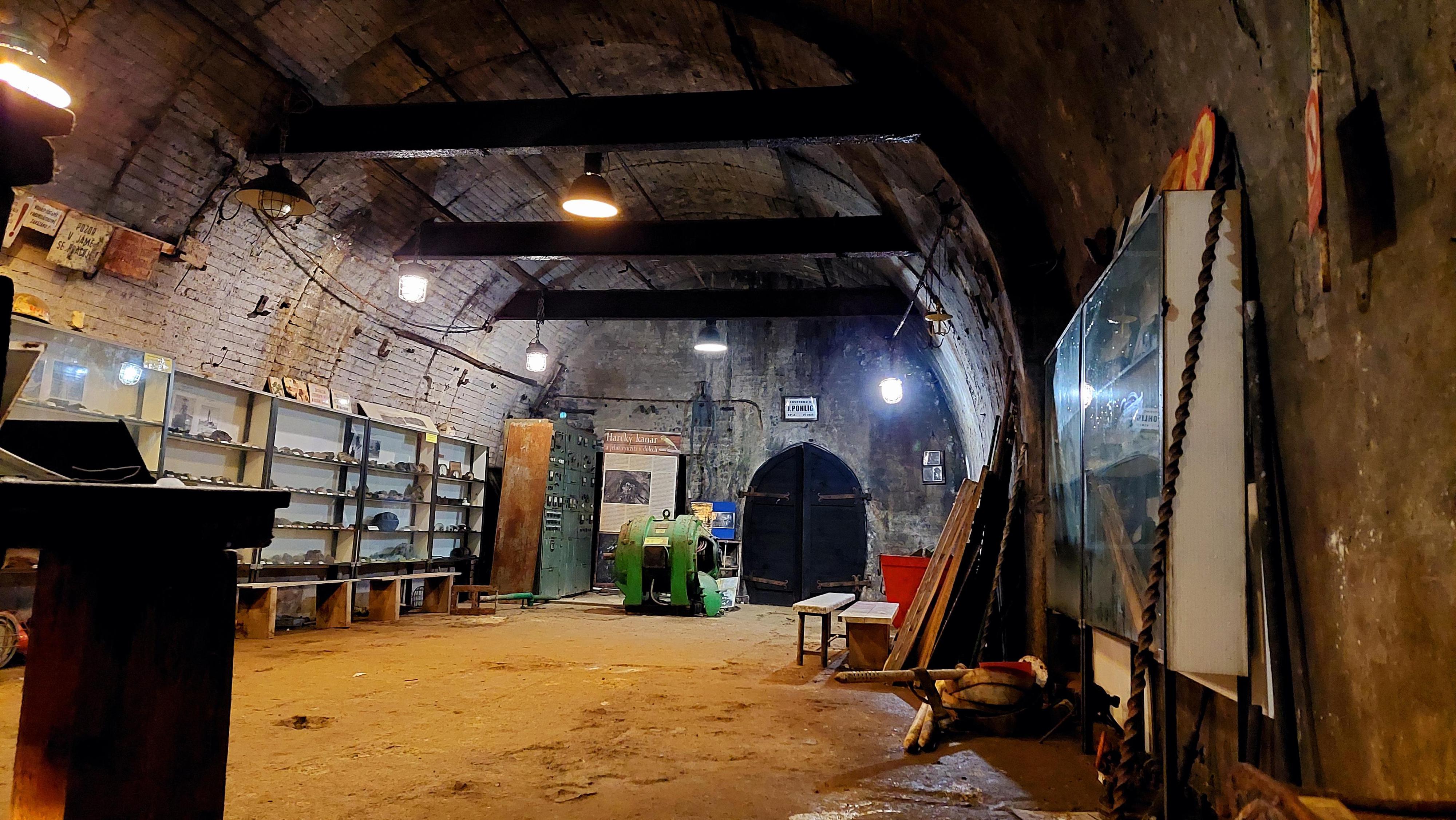 Důlní expozice Chrustenická šachta foto 4
