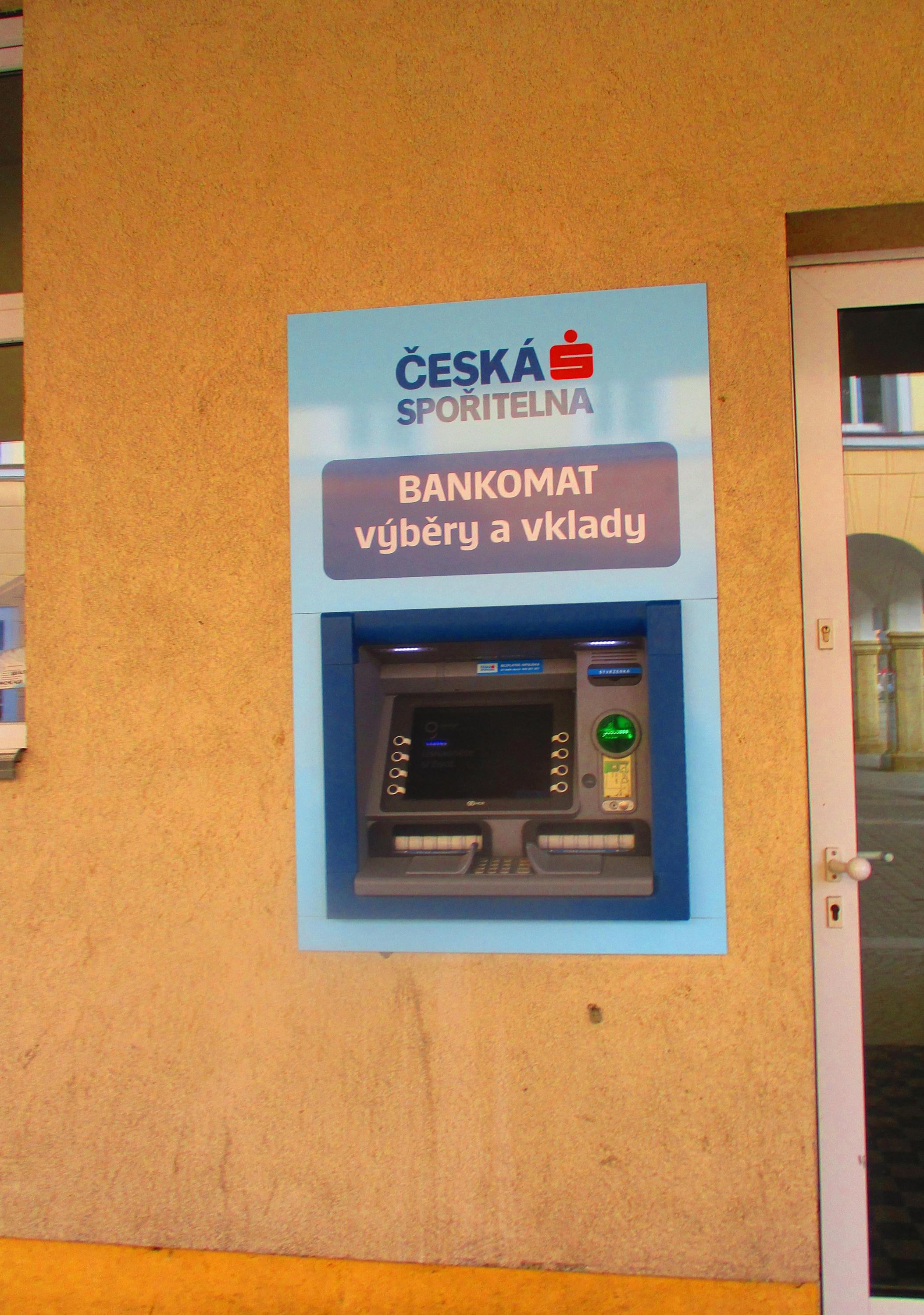 Bankomat České spořitelny foto 3
