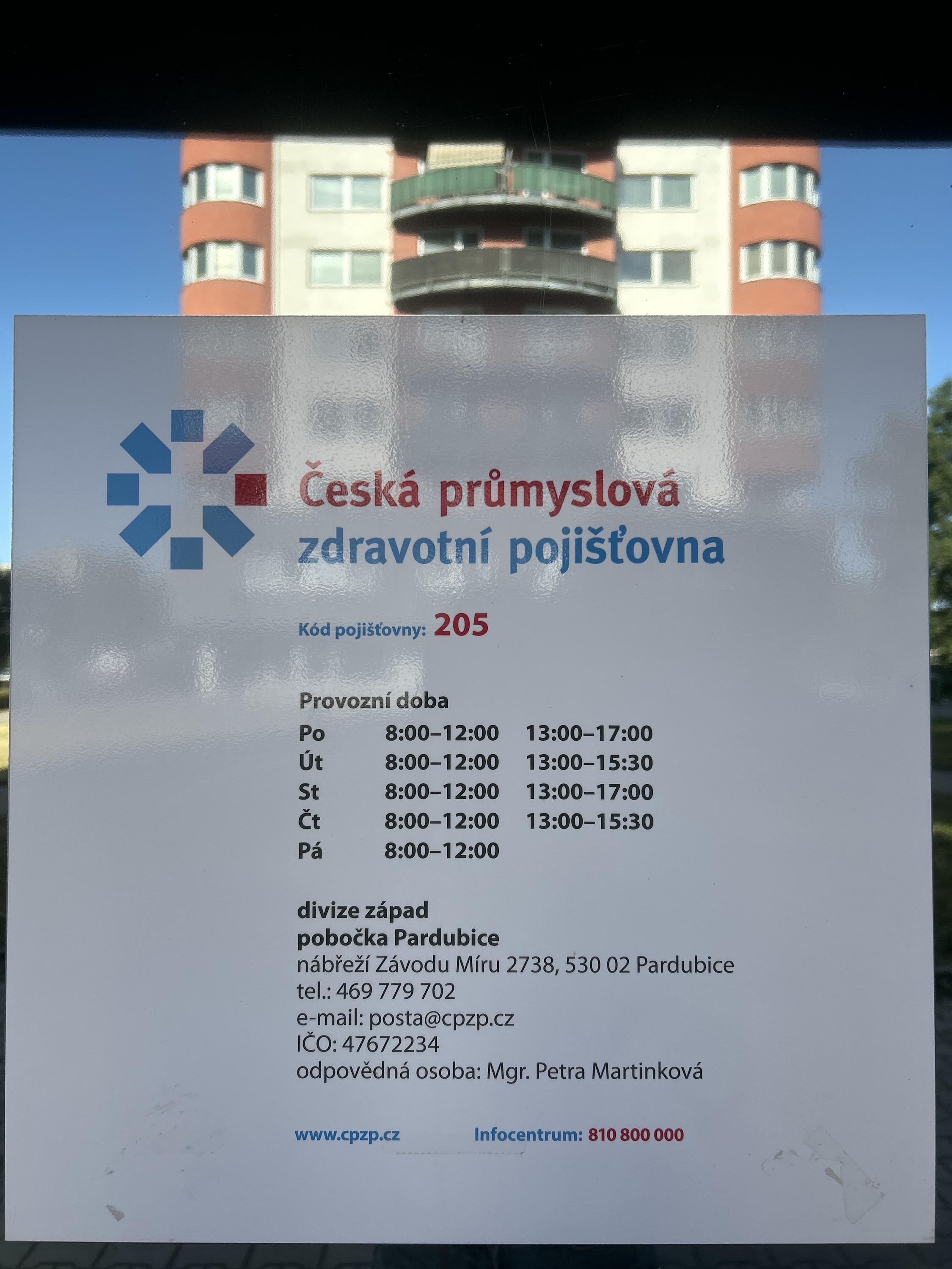 Česká průmyslová zdravotní pojišťovna foto 2