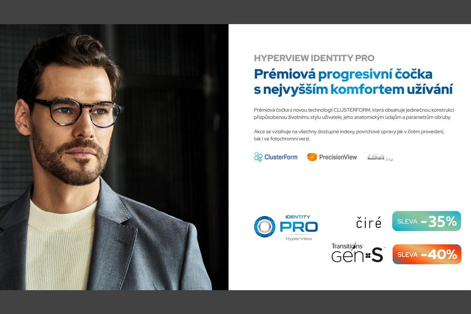 Prémiové multifokální brýle -40%