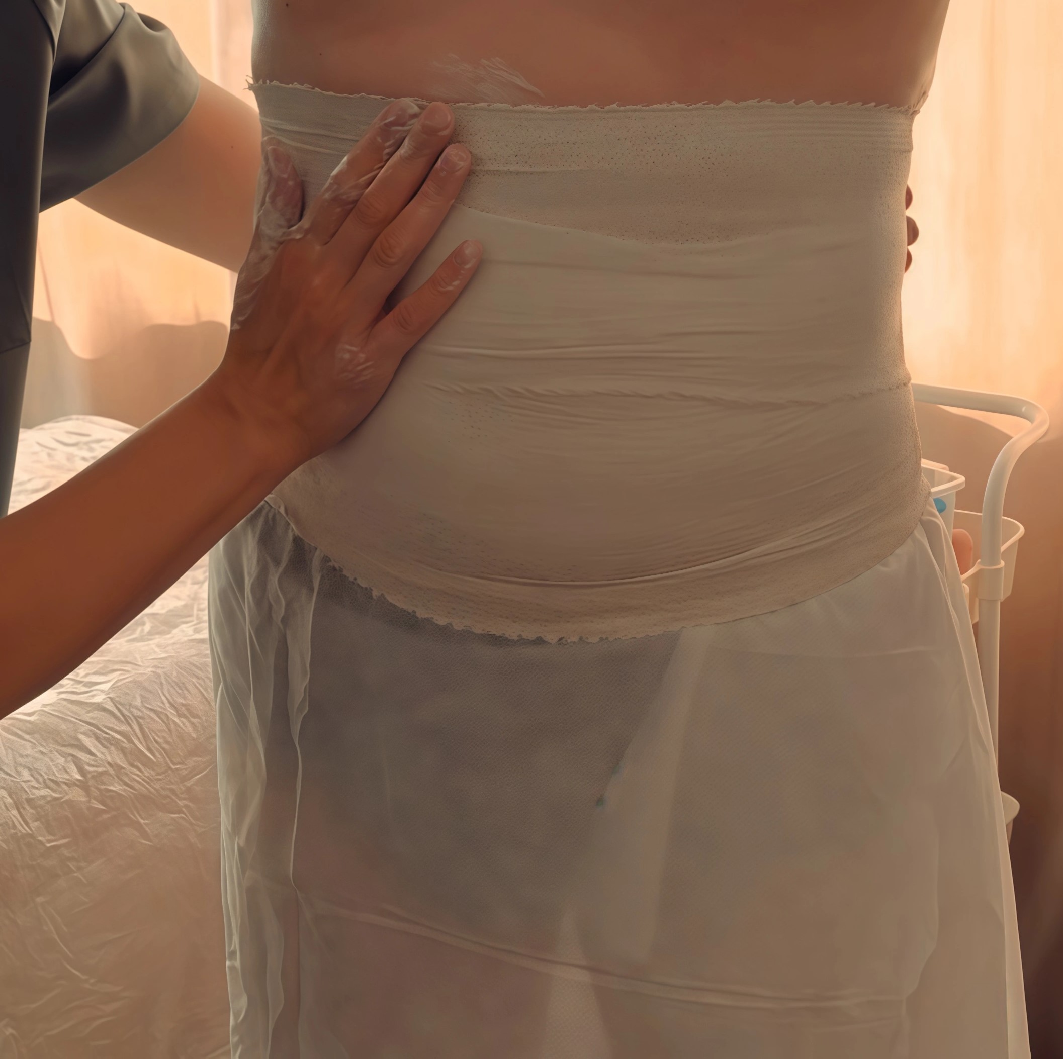 Multimasking těla – sádrový detox a lifting