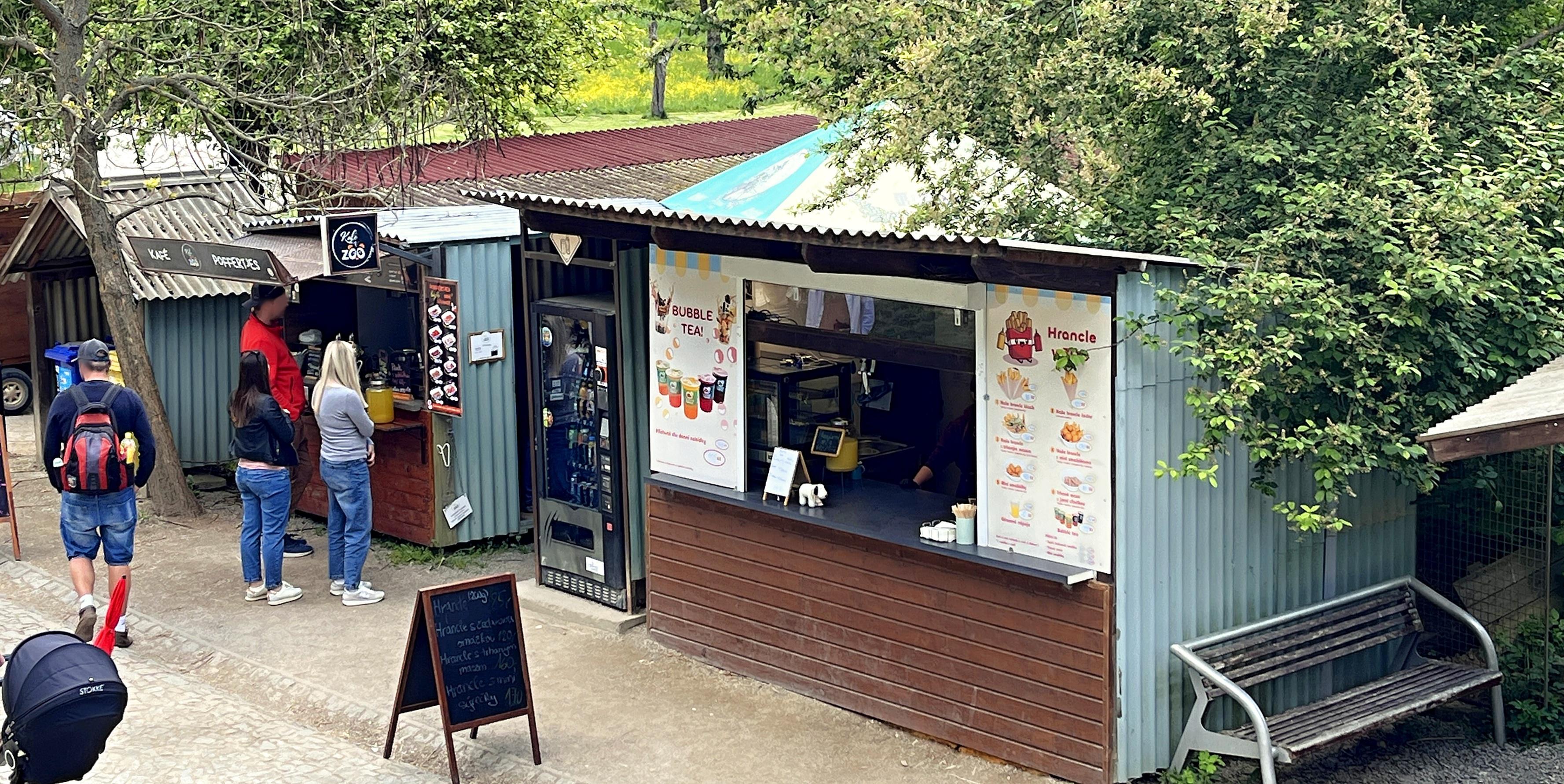 Stánek s občerstvením ZOO Jihlava