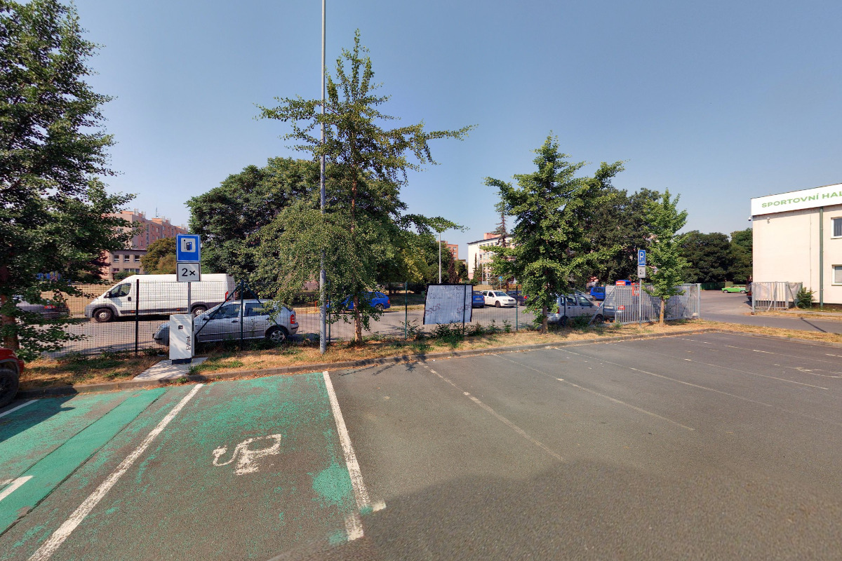 Nabíjecí stanice Sportovní hala města Plzně